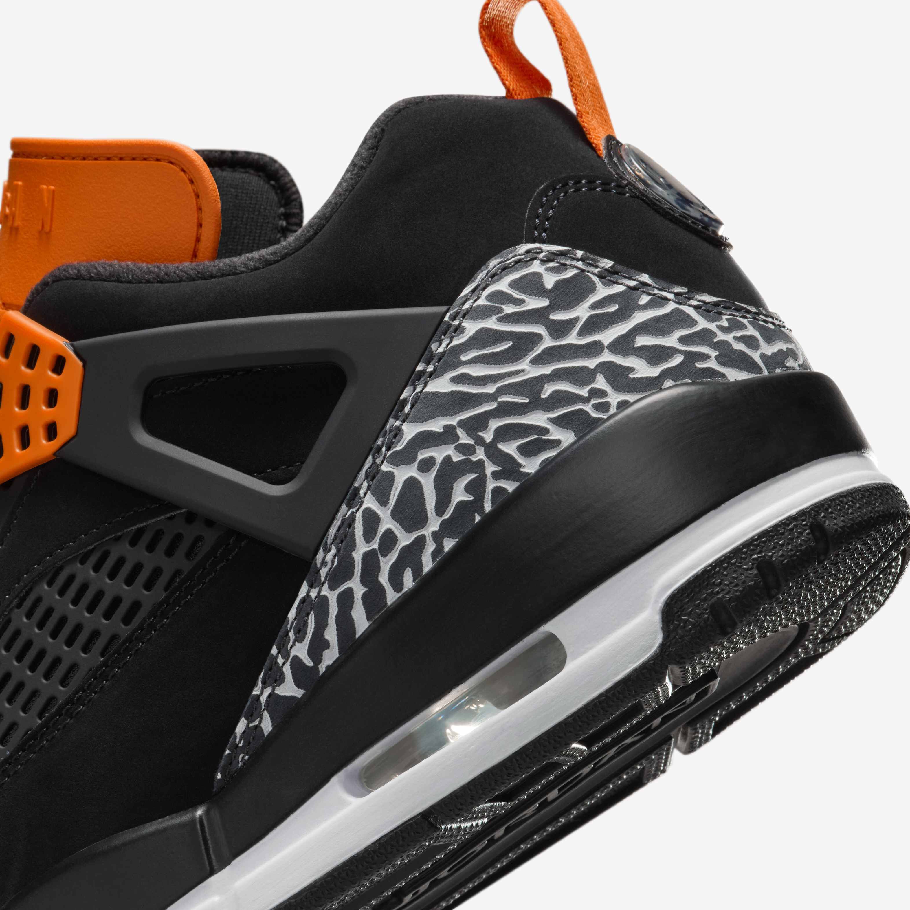 国内配送 NIKE JORDAN SPIZIKE LOW BLACK/STARFISH-WHITE Jordan Spizike Low Men's Shoes in Black/Starfish/White | eBay