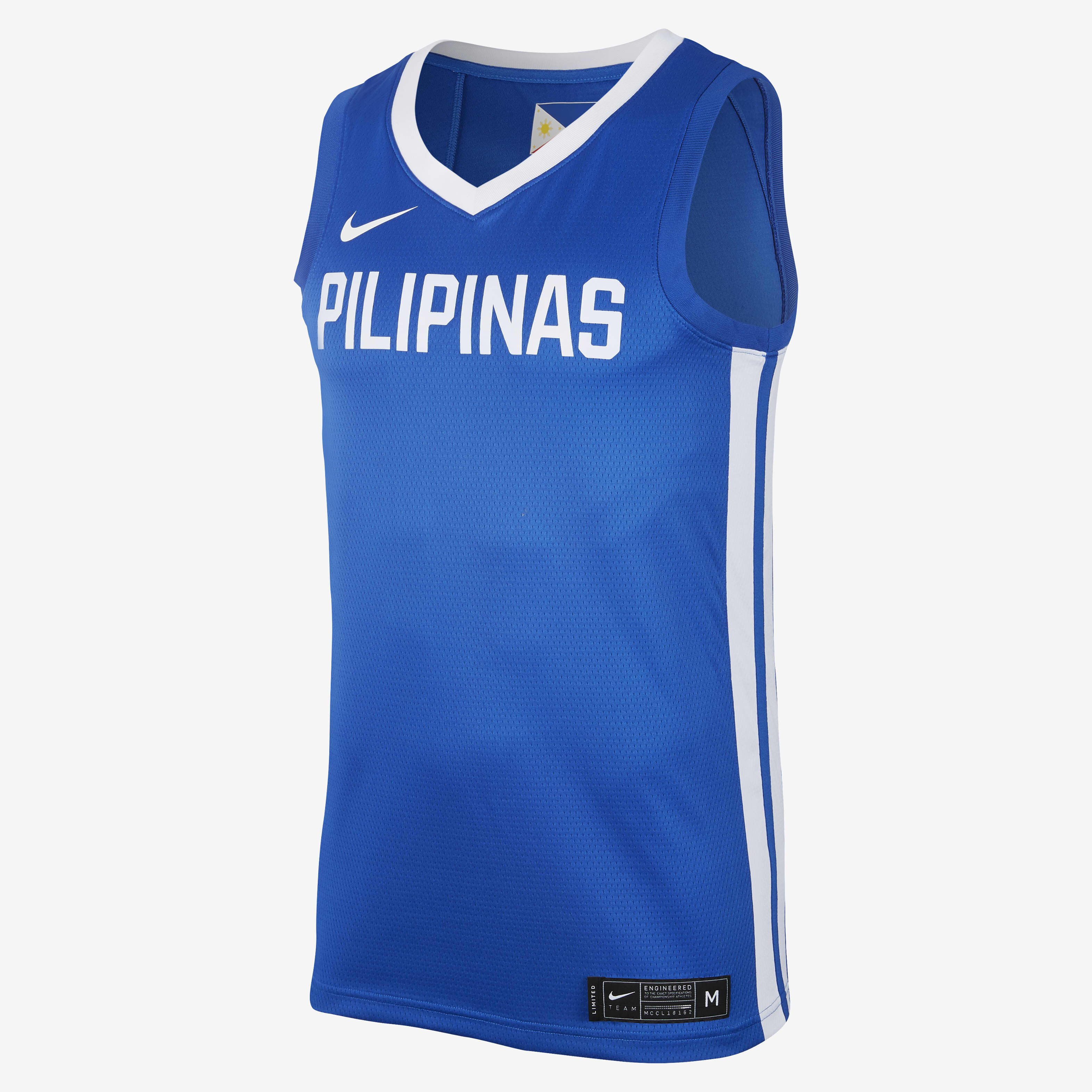 Buy Philippines Men s Basketball Jersey Royal White White Nike Saudi Official