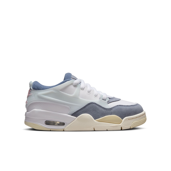 Buy Air Jordan 4RM Older Kids Shoes White Diffused Blue Ashen Slate Prism Pink Nike Saudi Official