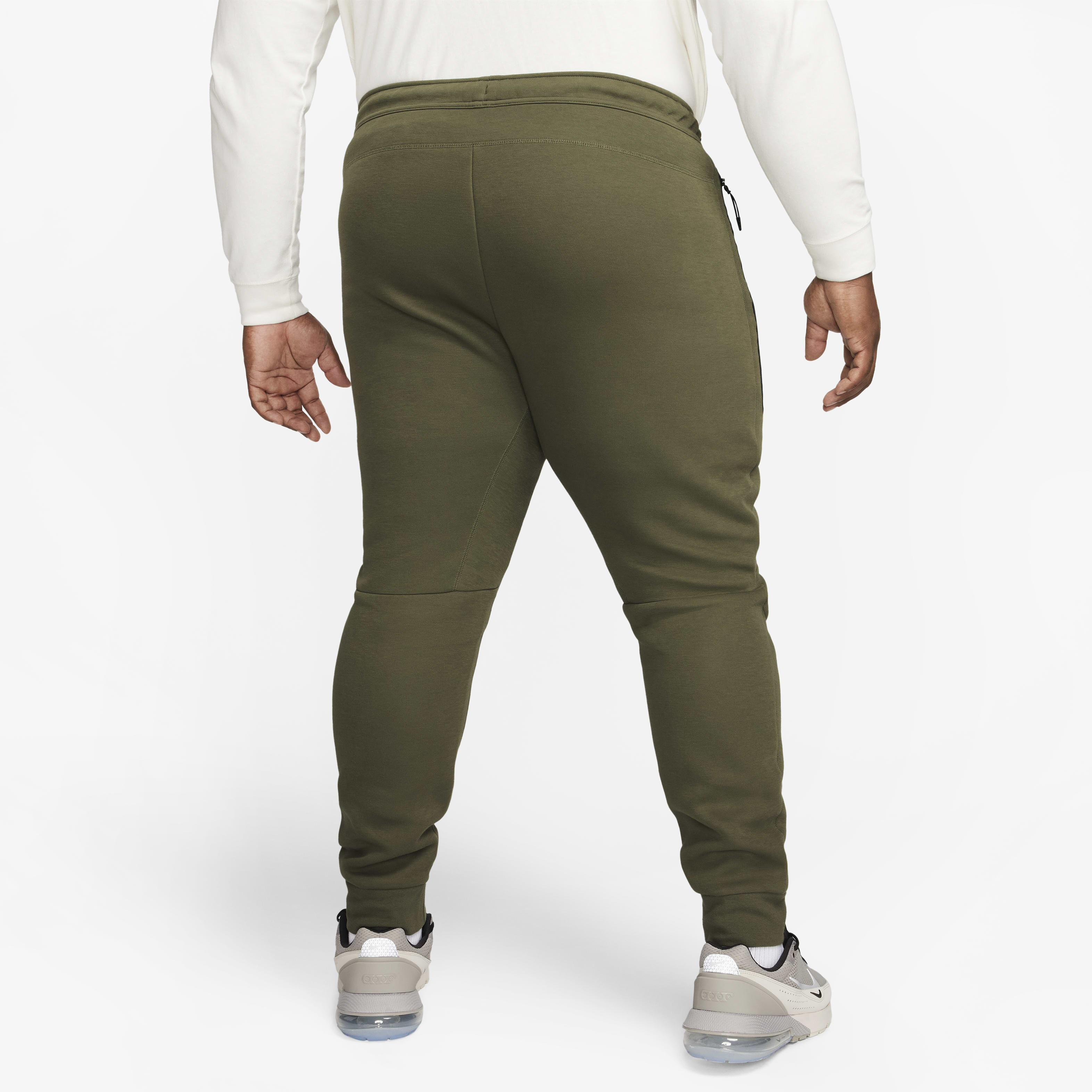 Buy Nike Sportswear Tech Fleece Men s Joggers Medium Olive Black Nike Saudi Official
