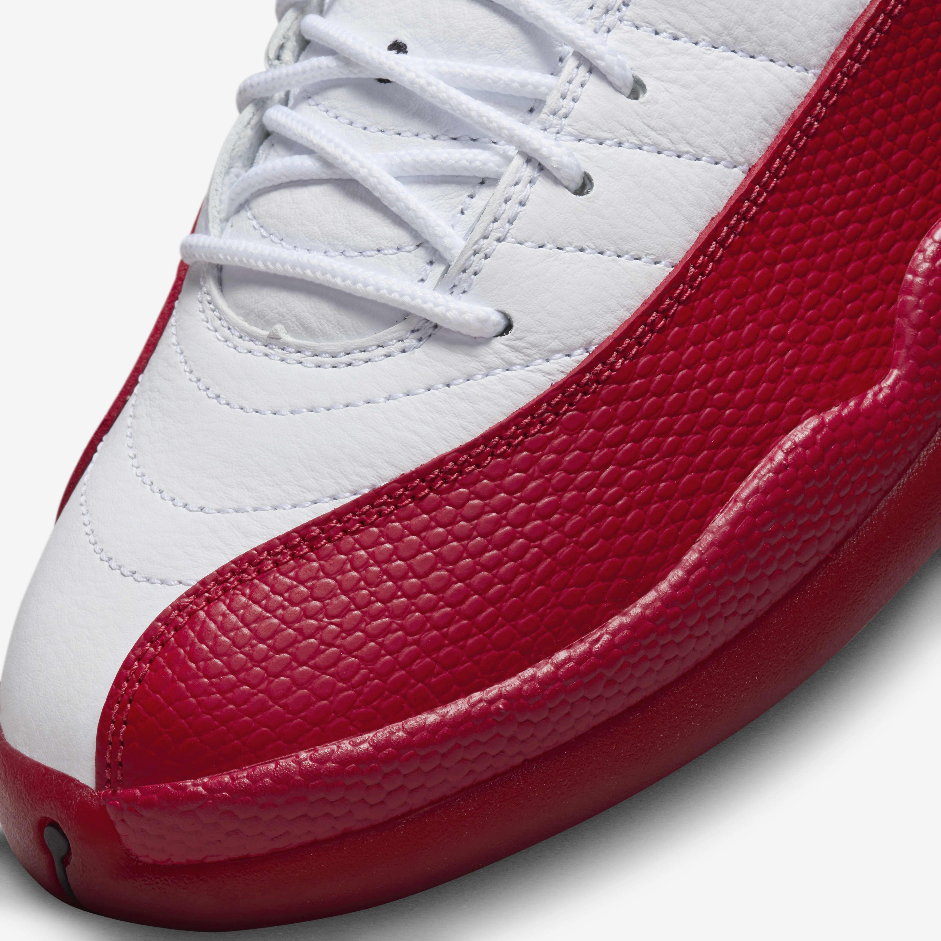 Red jordan retro 12 mens cheap