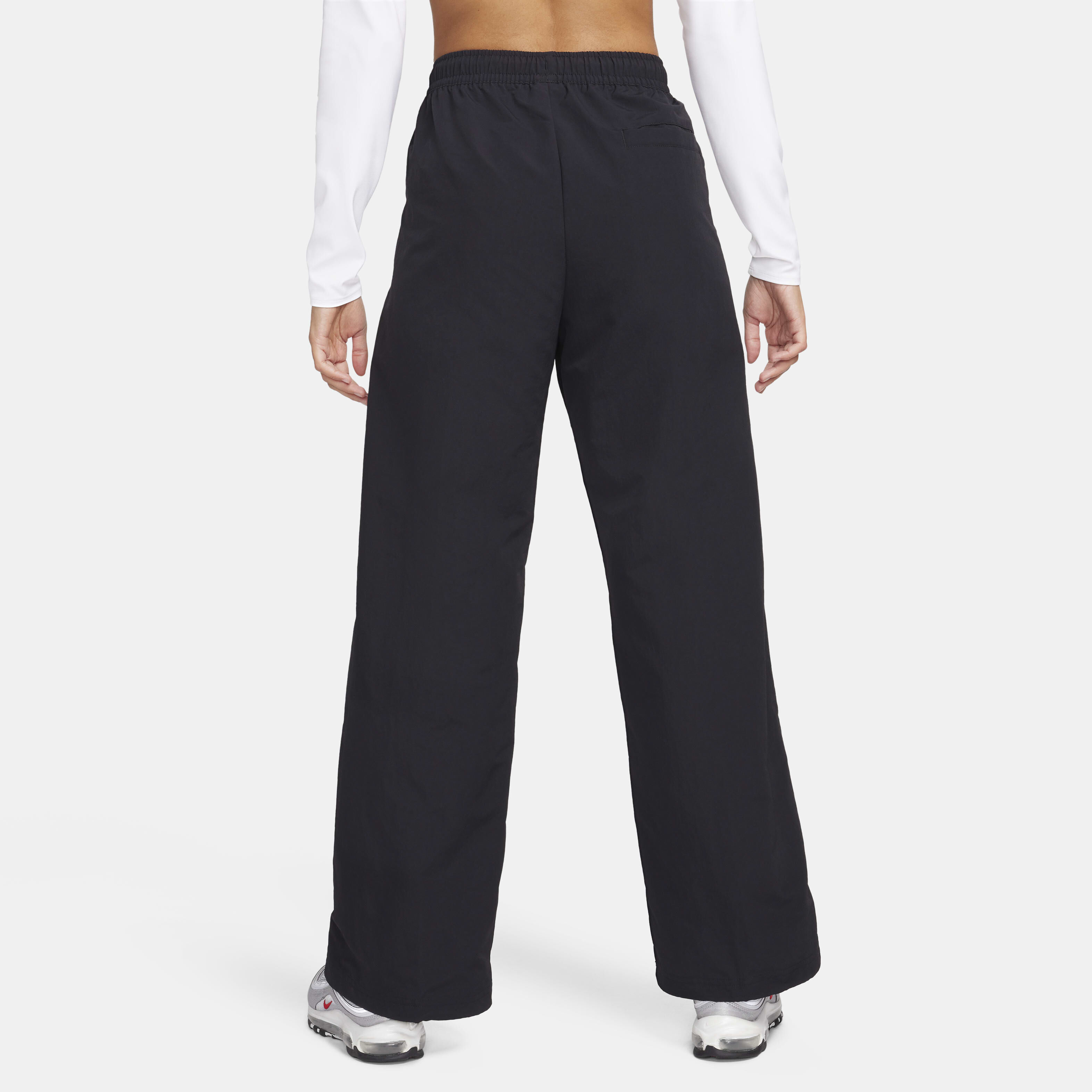★★Nike★★ Sportswear Everything Woven Mid-Rise Open Hem P Nike Sportswear Everything Wovens Mid-Rise Open-Hem Pants