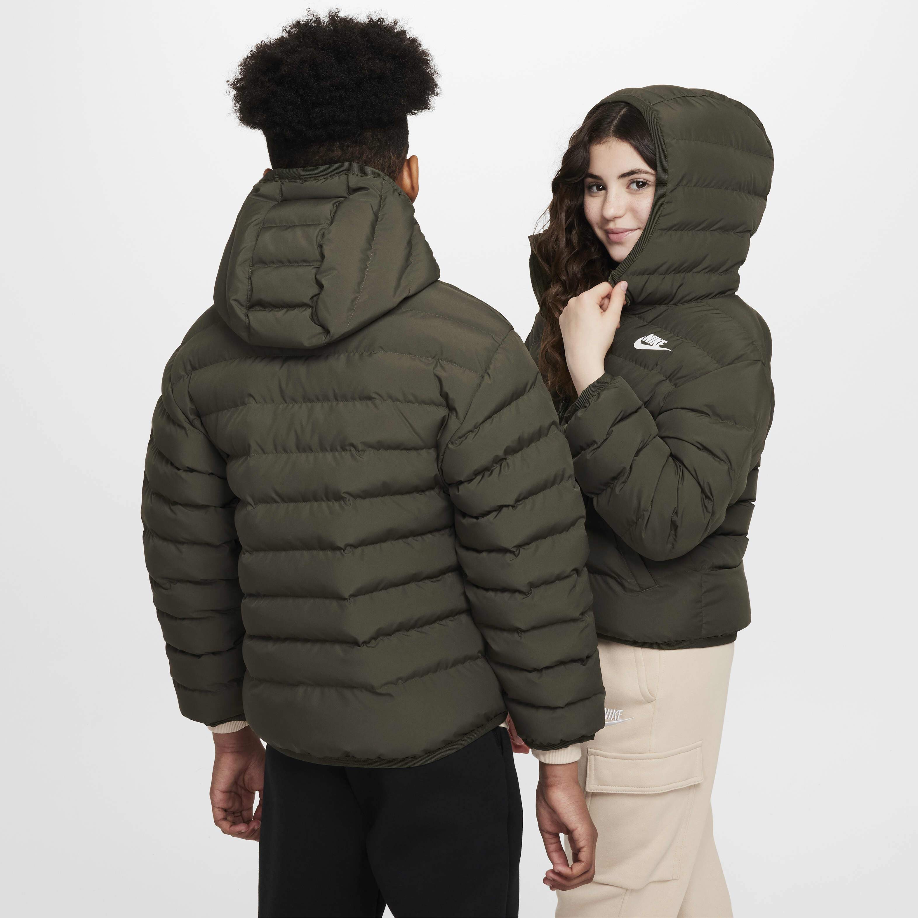 Buy Nike Sportswear Lightweight Synthetic Fill Older Kids Loose Hooded Jacket Nike Saudi Official