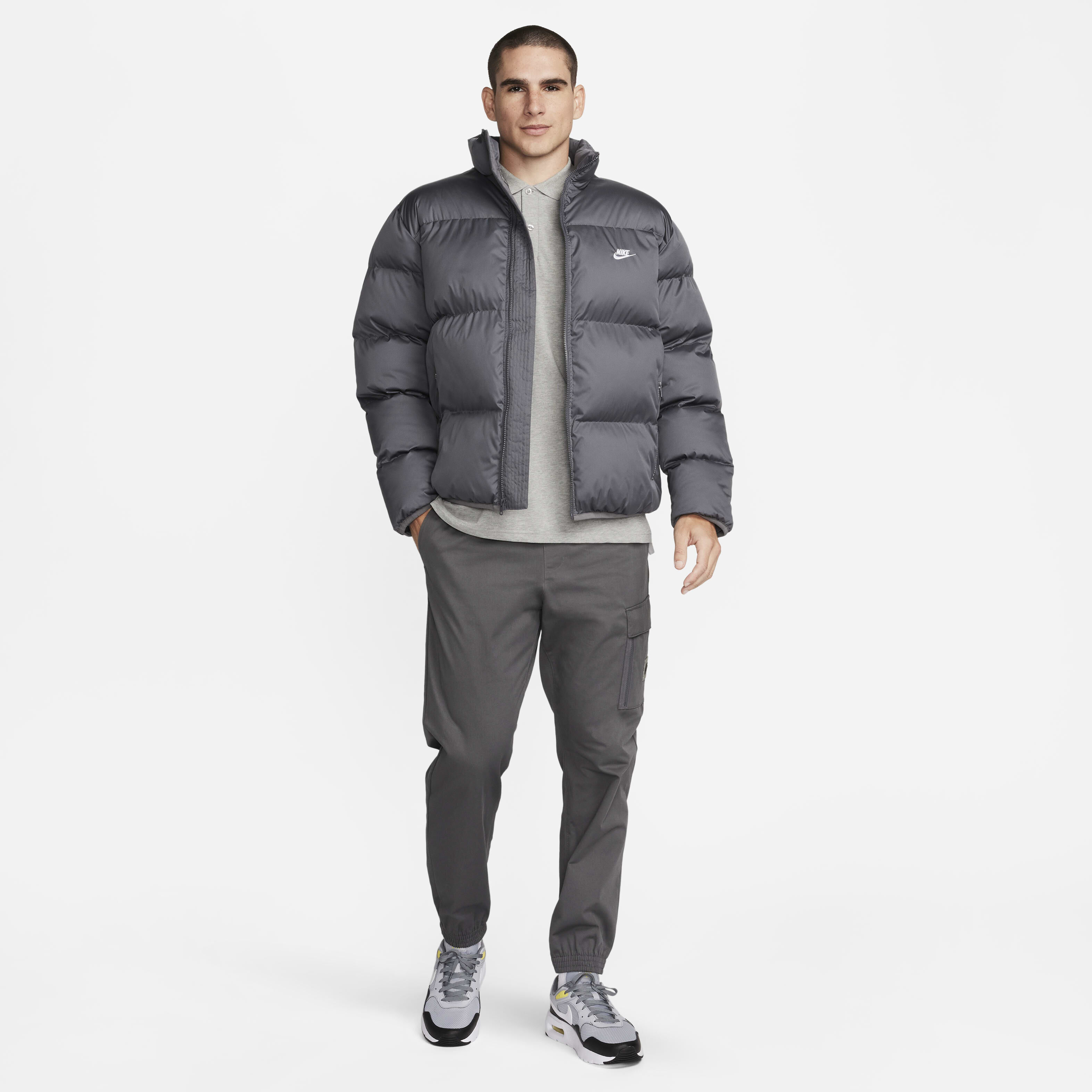パーカー・フーディ Nike NSW Puffer Jacket Iron Grey - Asia Nike NSW Puffer Jacket Iron Grey - Asia | eBay