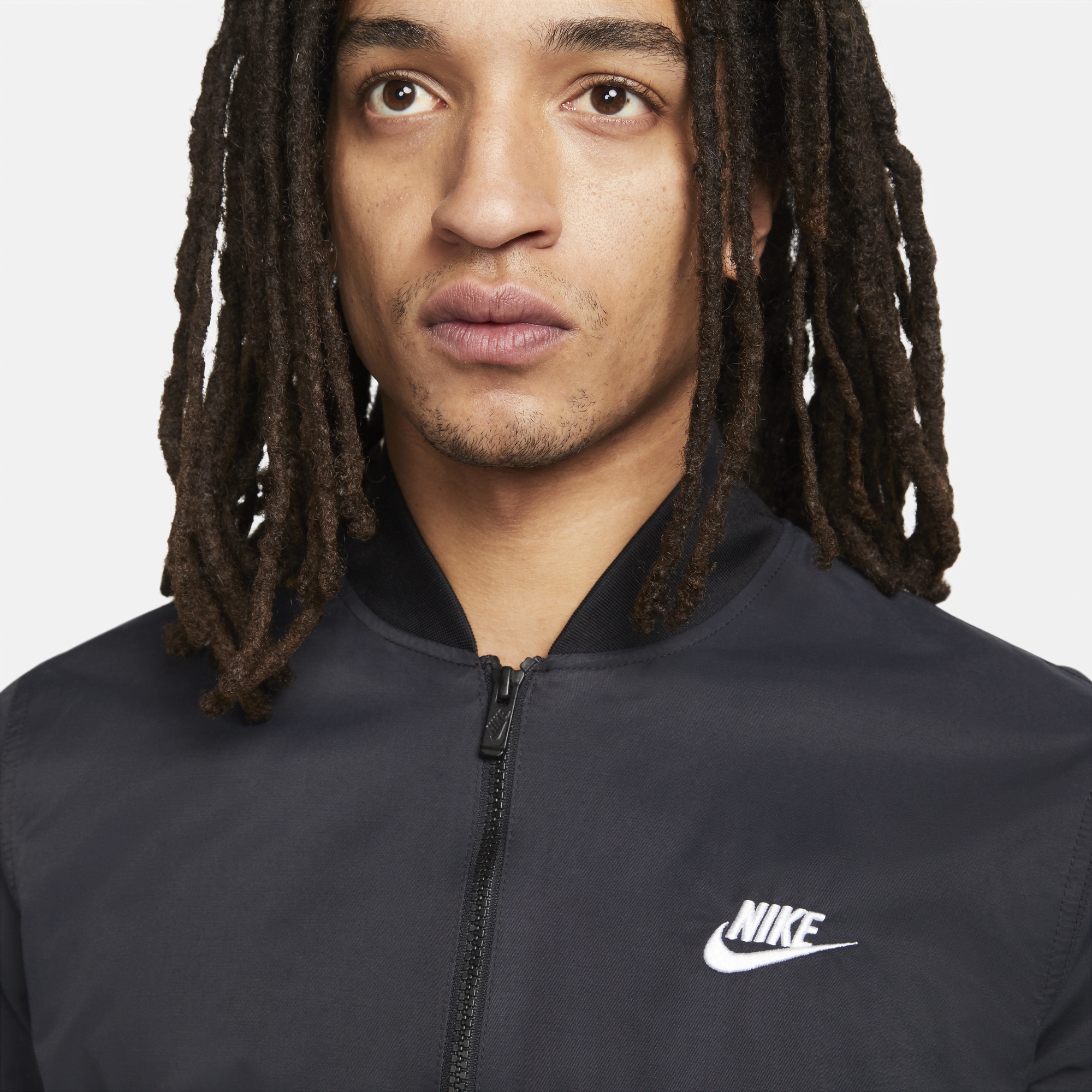 Nike woven sales players bomber jacket