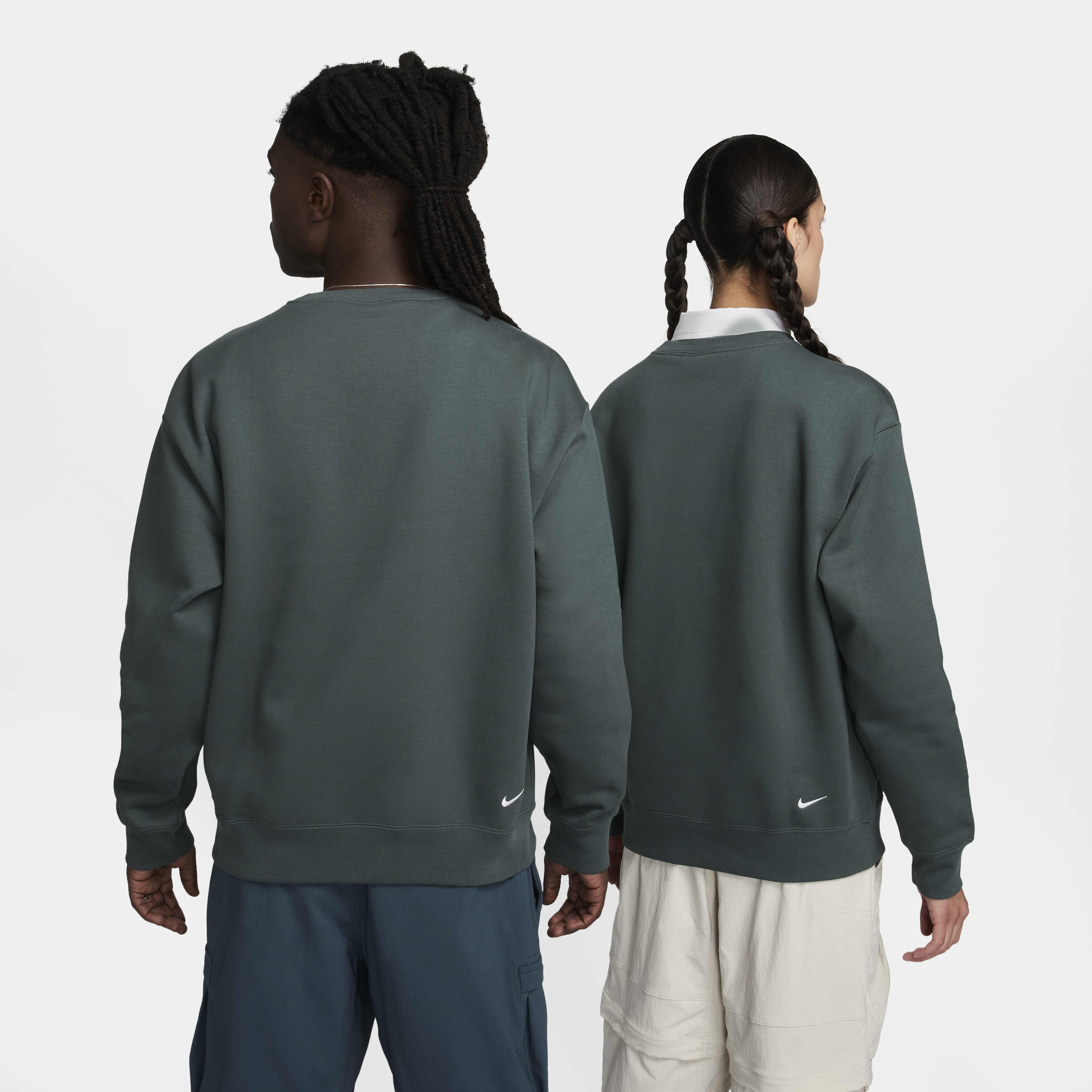 ナイキ　NIKE ACG FLEECE CREW SWEATSHIRT Nike ACG Therma-Fit Fleece Crew Sweatshirt Thunder Blue