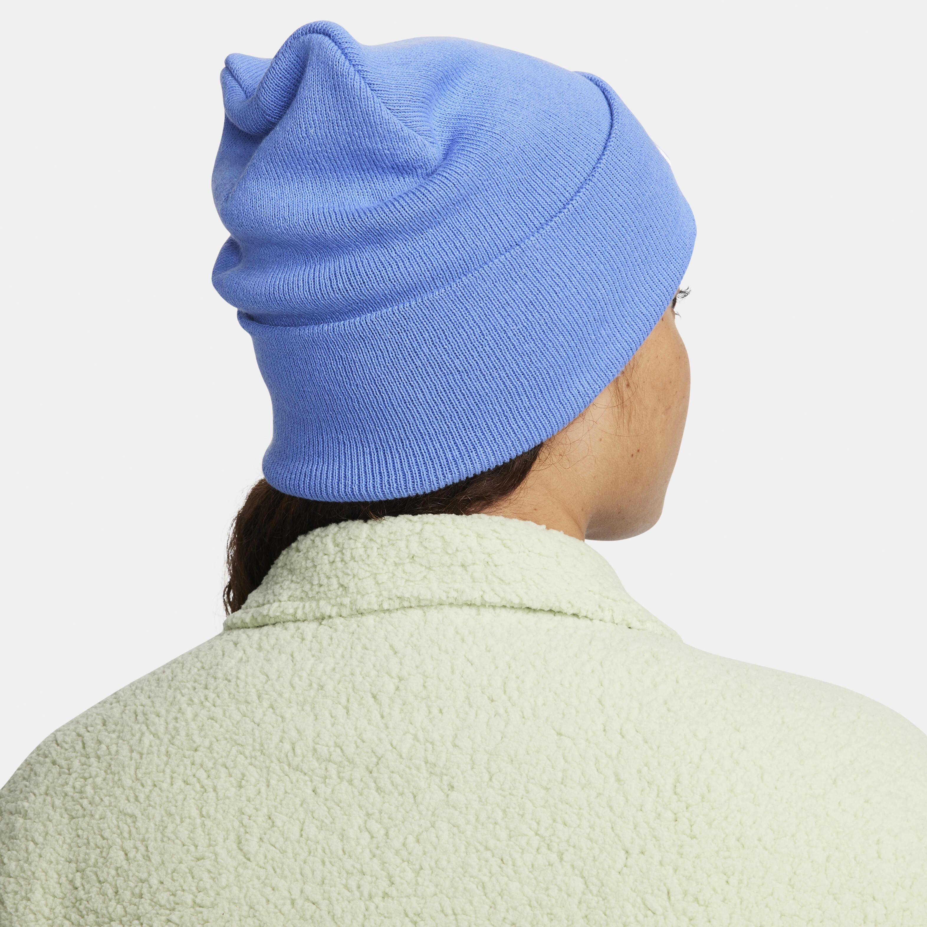 Buy Nike Peak Tall Cuff Futura Beanie - Polar/White | Nike