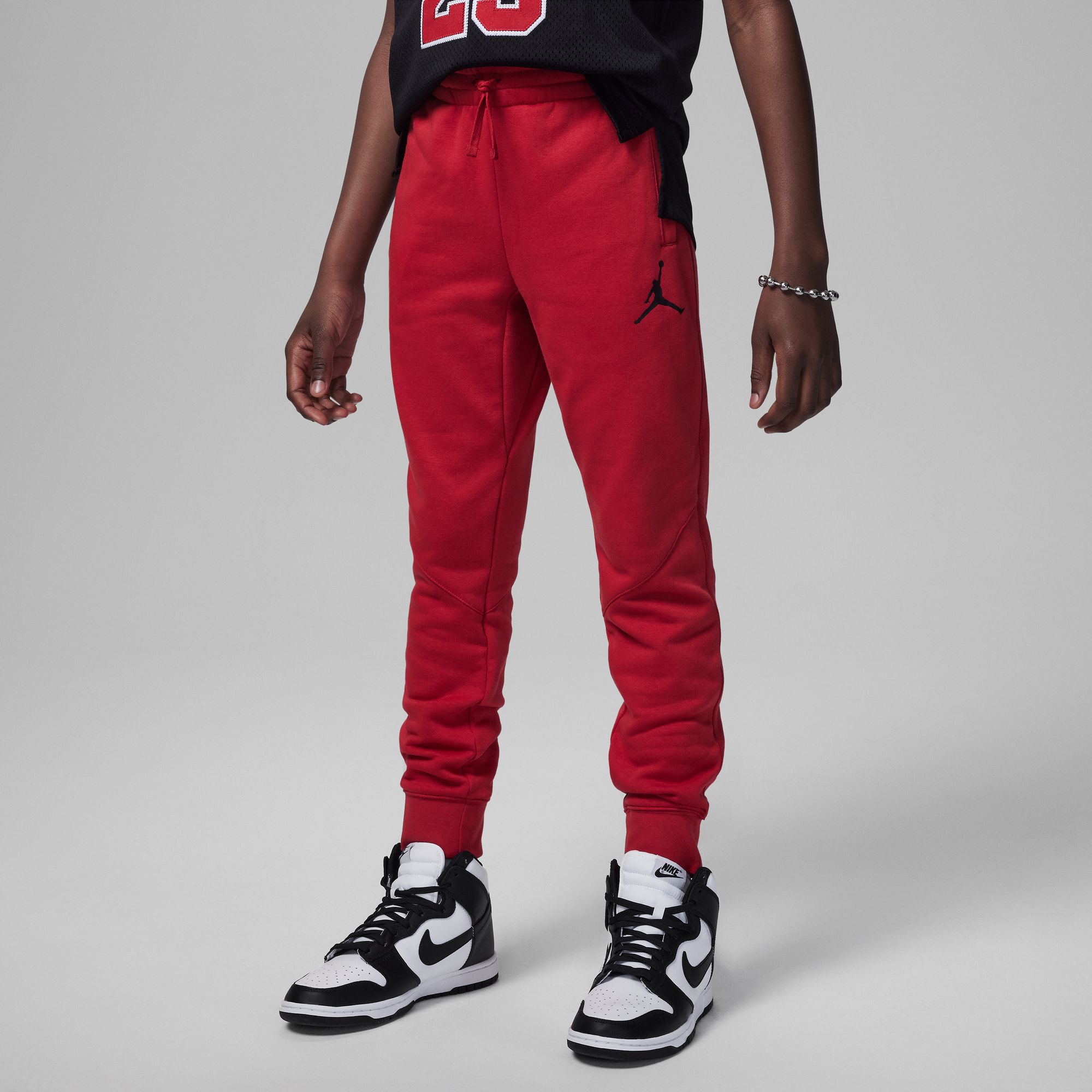 Jordans with pants store