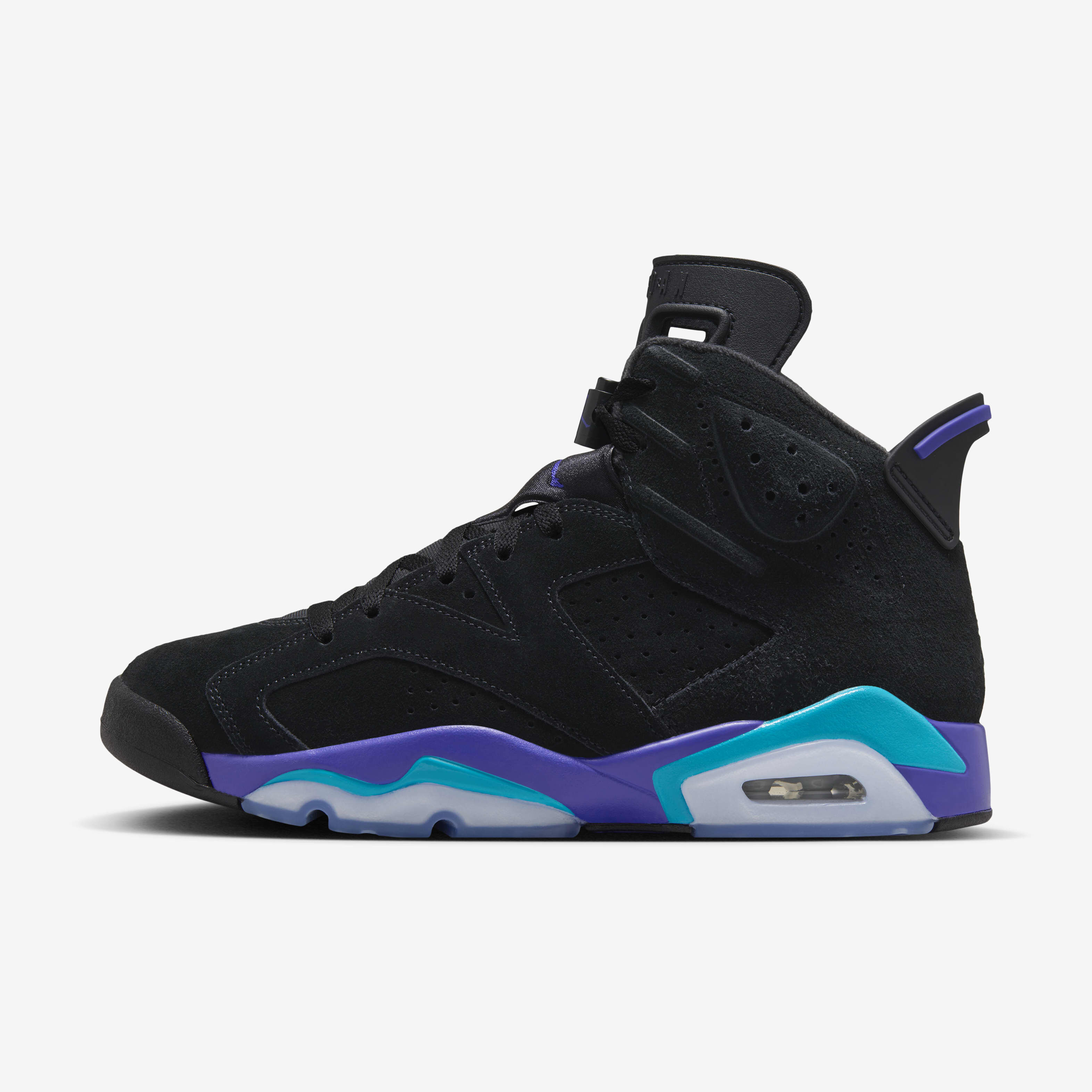 Buy Air Jordan 6 Retro Men s Shoes Black Aquatone Bright Concord Nike Saudi Official