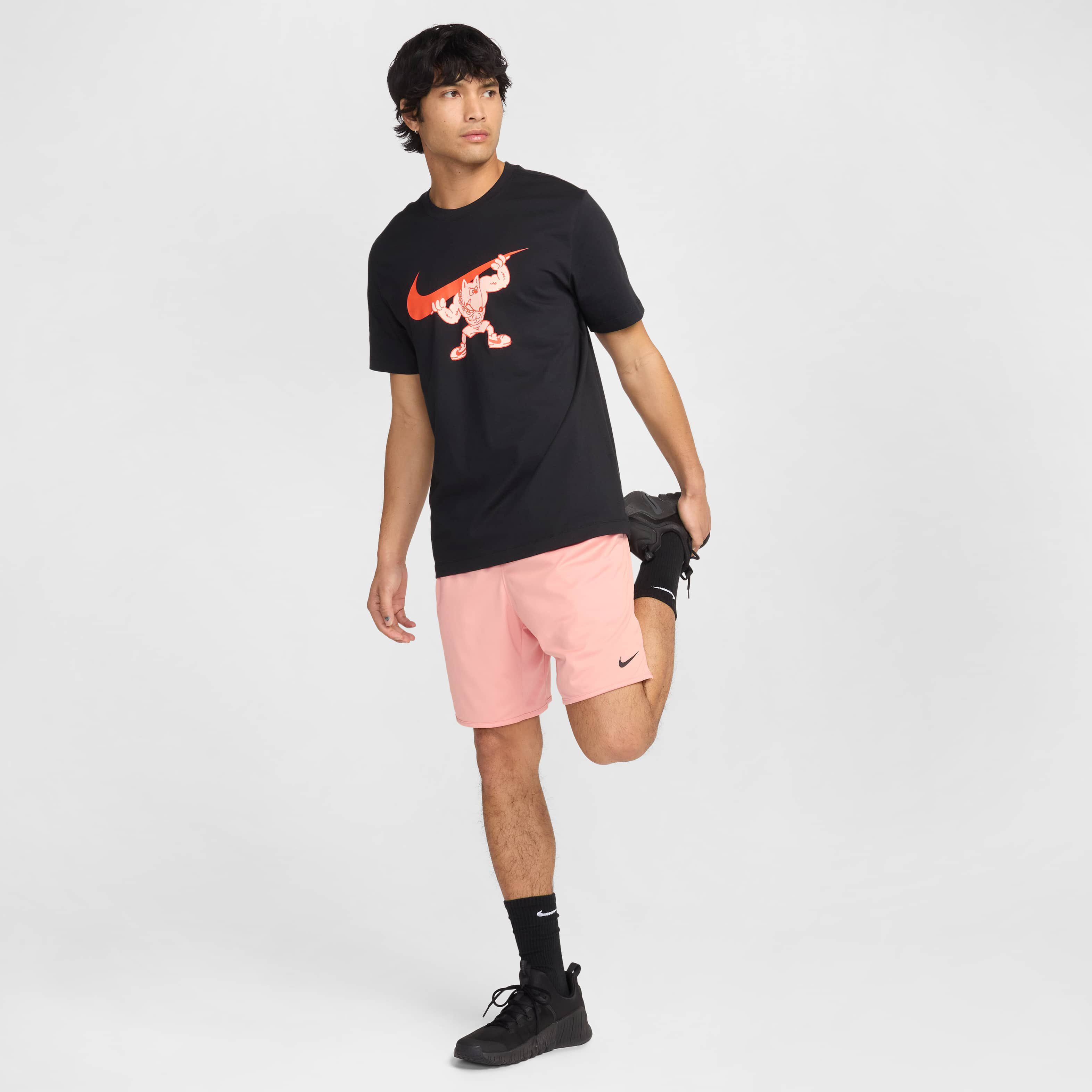 ★★Nike★★ Running T-shirt M Black HJ3685010 HJ3685-010 Nike Men's Dri-FIT Running T-Shirt. Nike.com