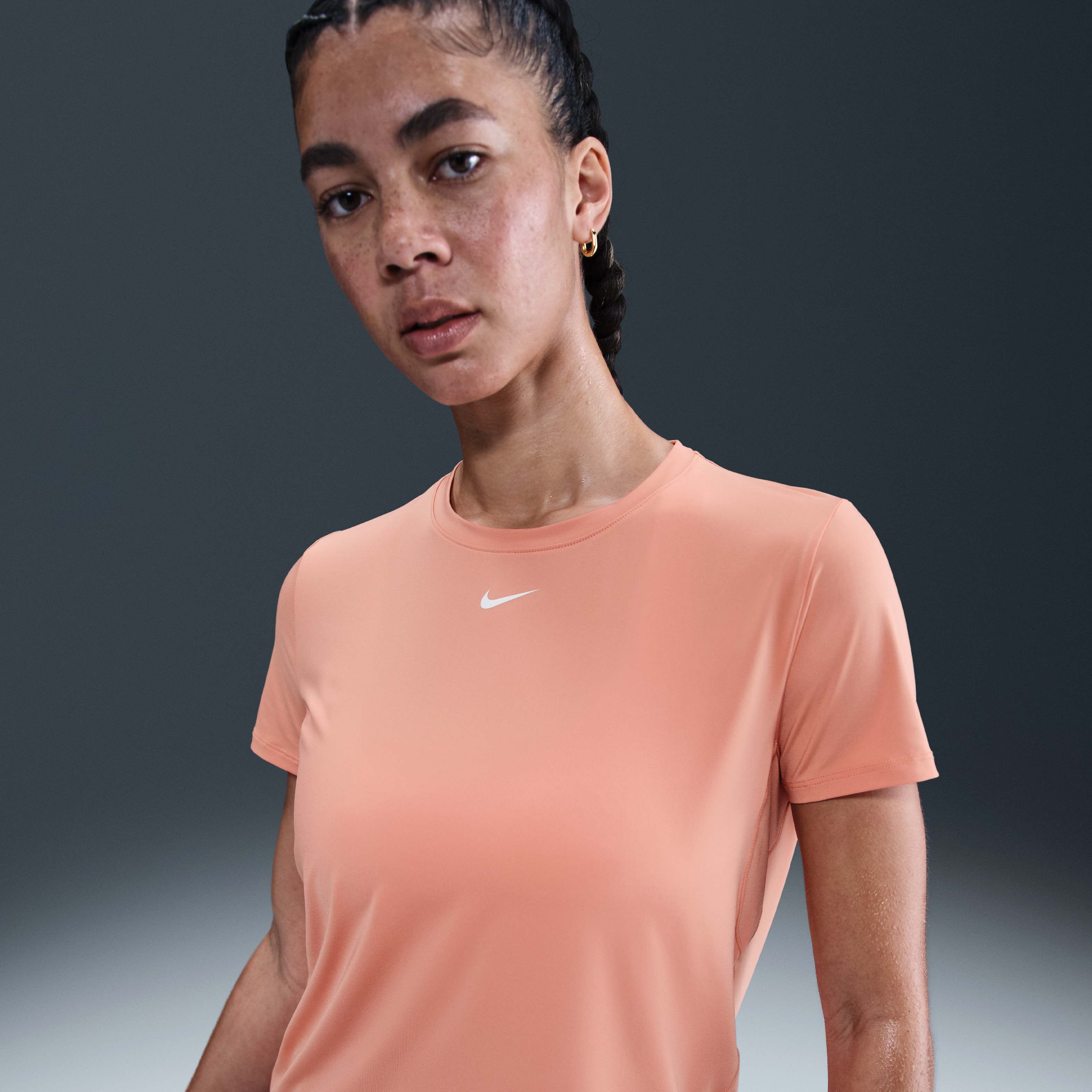 ★ Nike★ One Classic Dry Fit Short Sleeve Top W Apricot Ag Buy Nike One Classic Women's Dri-FIT Short-Sleeve Top