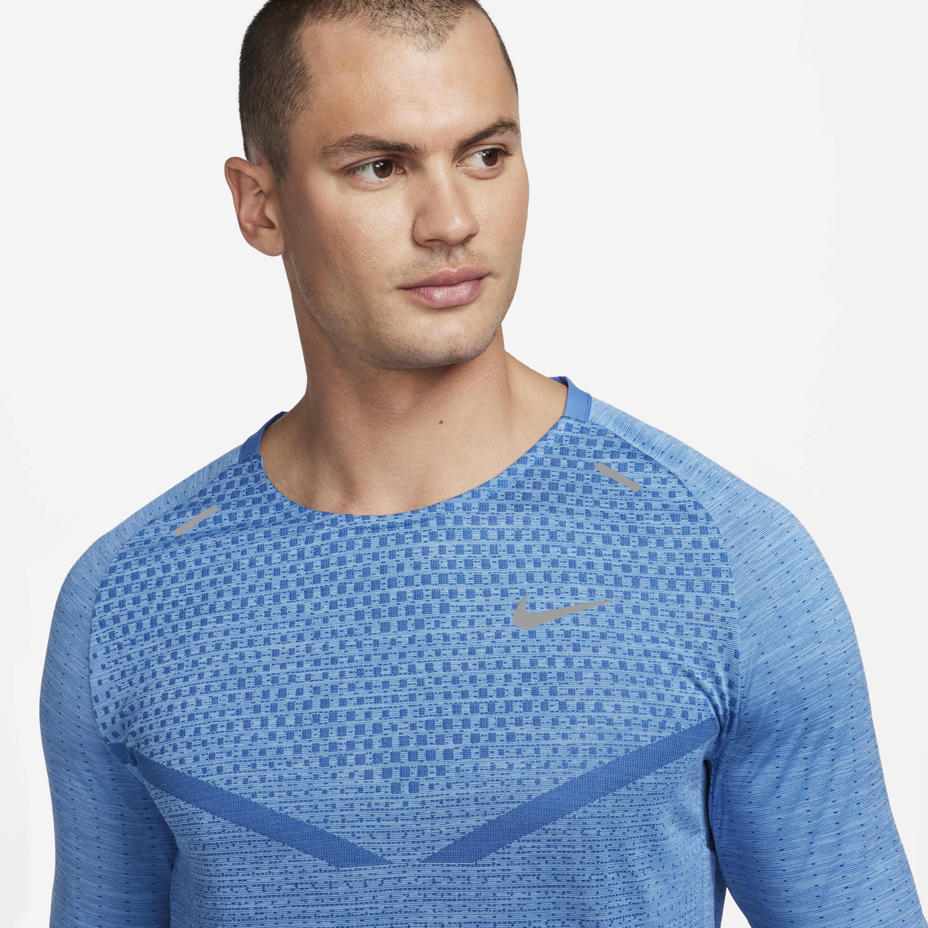 Buy Nike TechKnit Men s Dri FIT ADV Long sleeve Running Top Nike Saudi Official