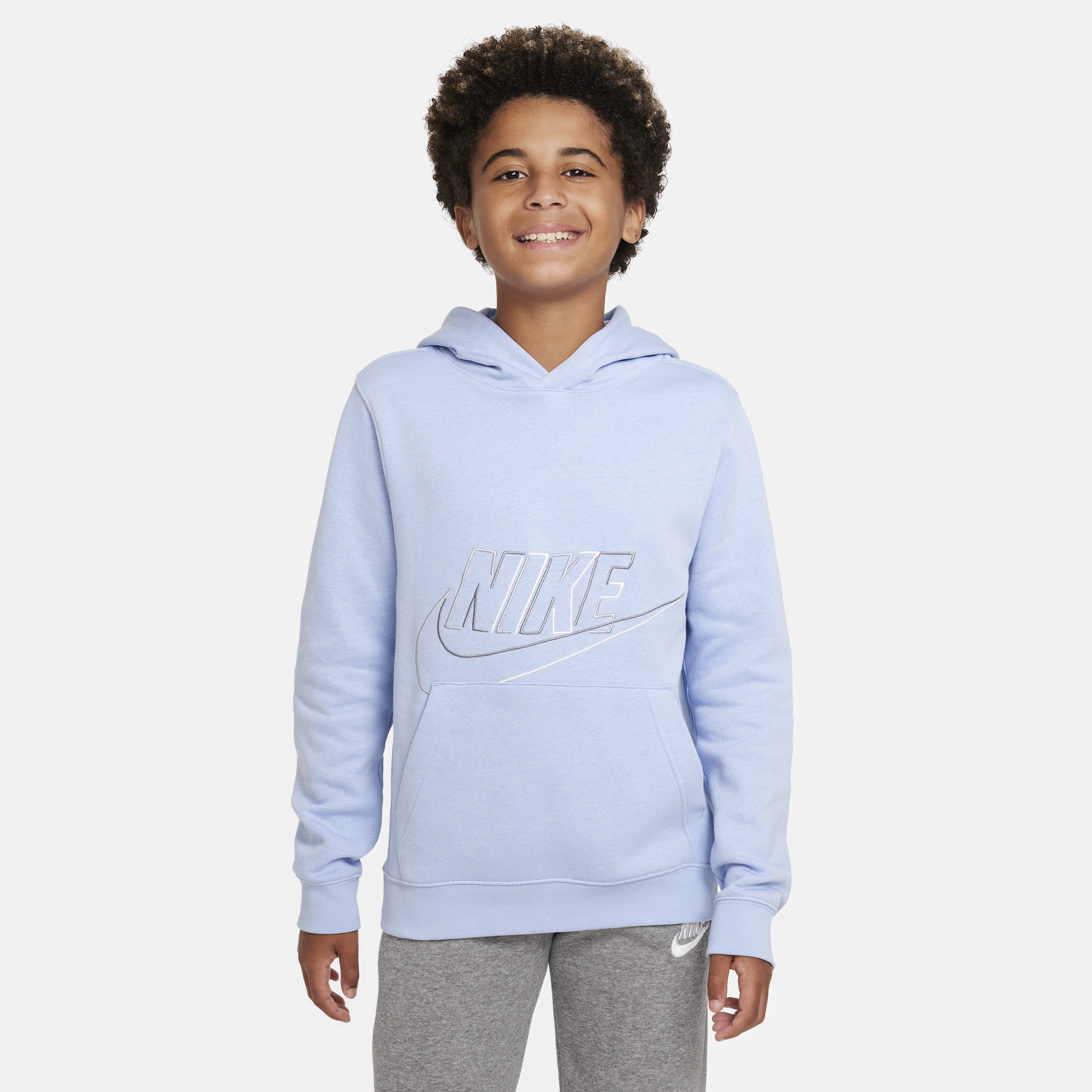 Nike club logo hoodie discount