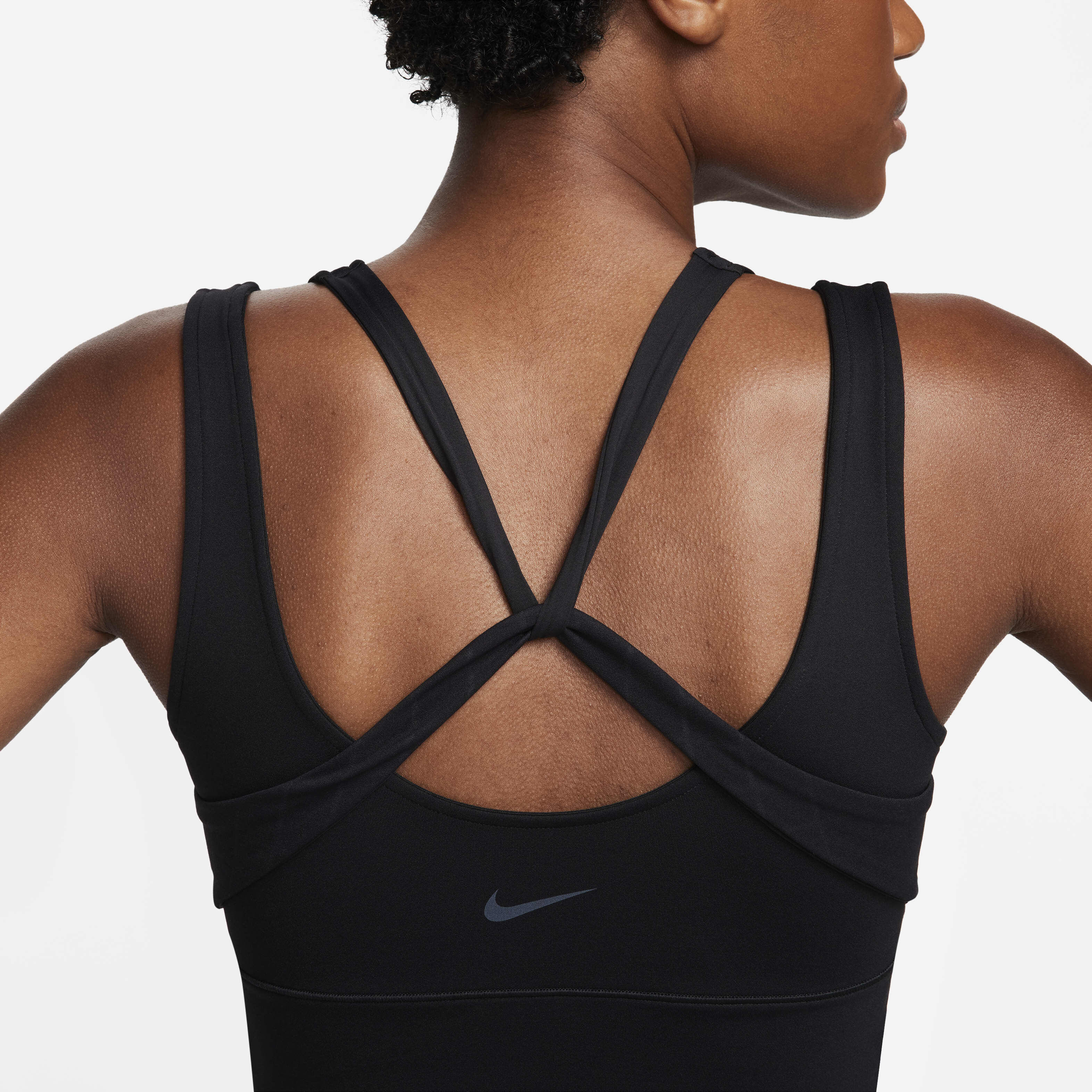 Buy Nike Yoga Dri FIT Luxe Women s Tank Top Black Black Nike Saudi Official