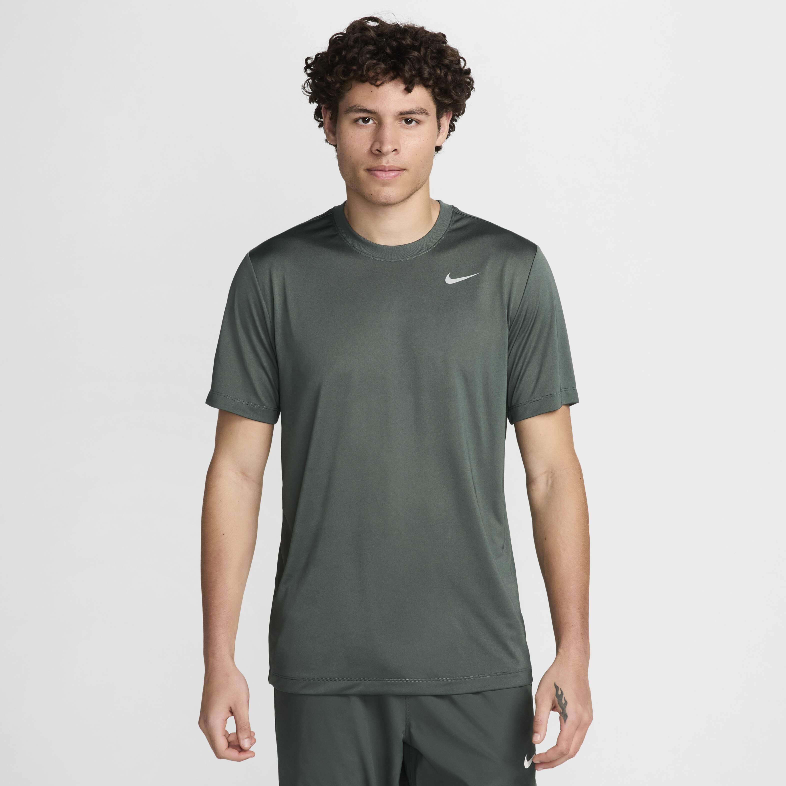 Buy Nike Dri FIT Legend Men s Fitness T Shirt Vintage Green Matte Silver Nike Saudi Official