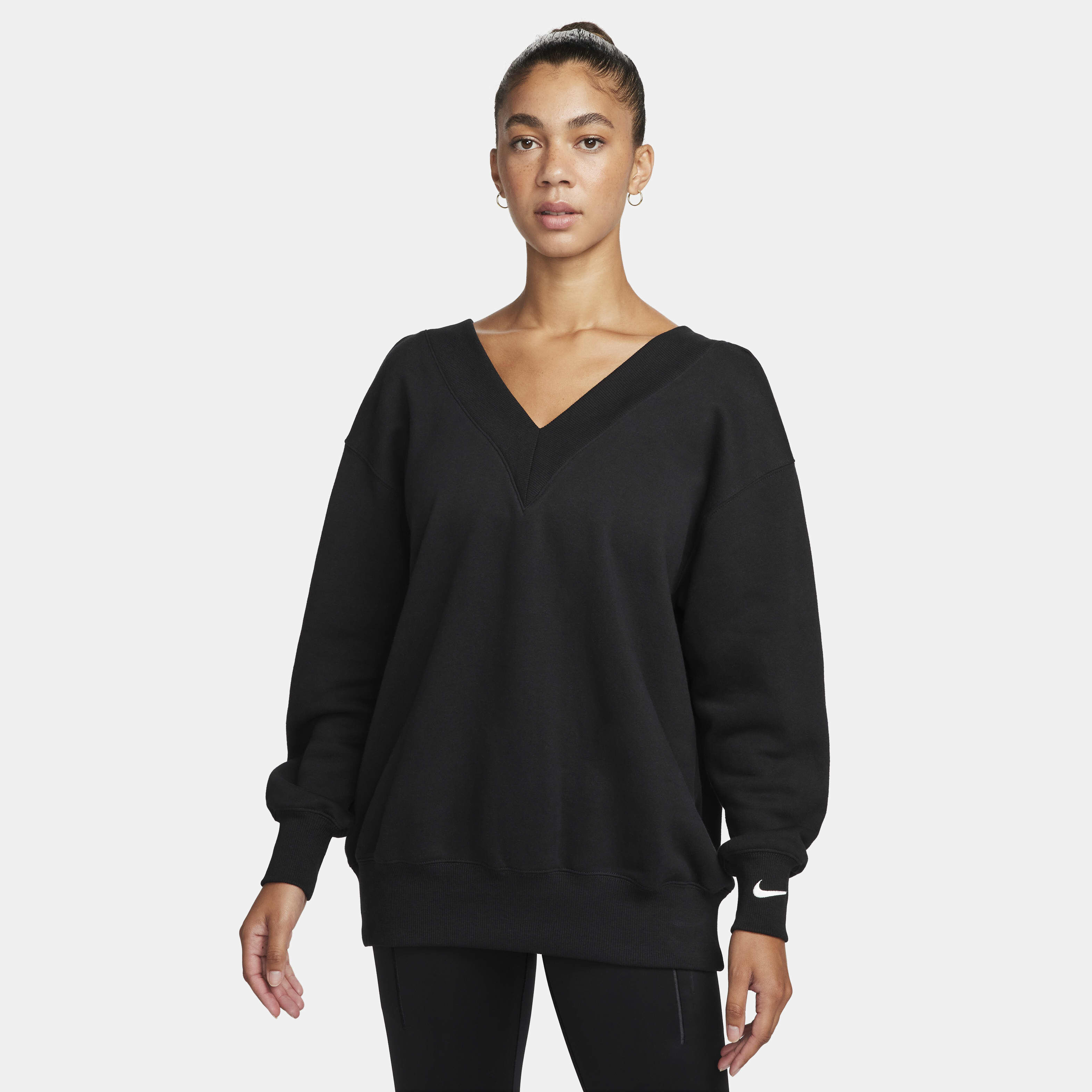 Nike v neck womens store