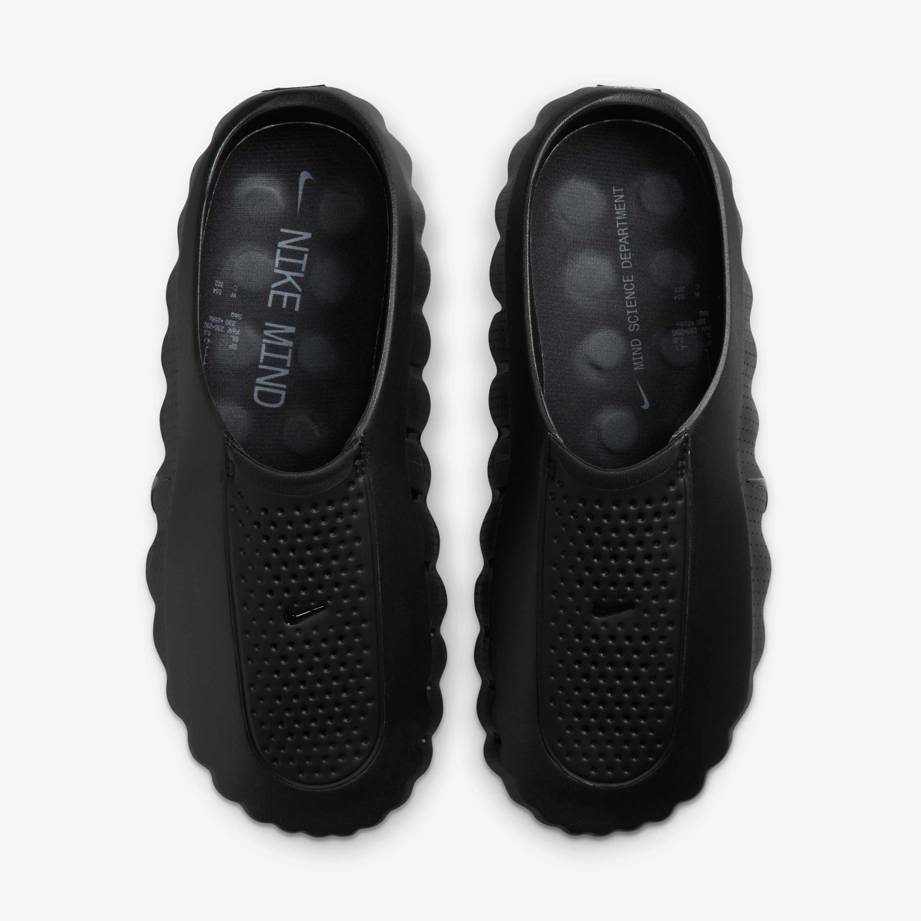 Buy Nike Mind 001 Men's Pregame Mules - Black/Cool Grey/Anthracite
