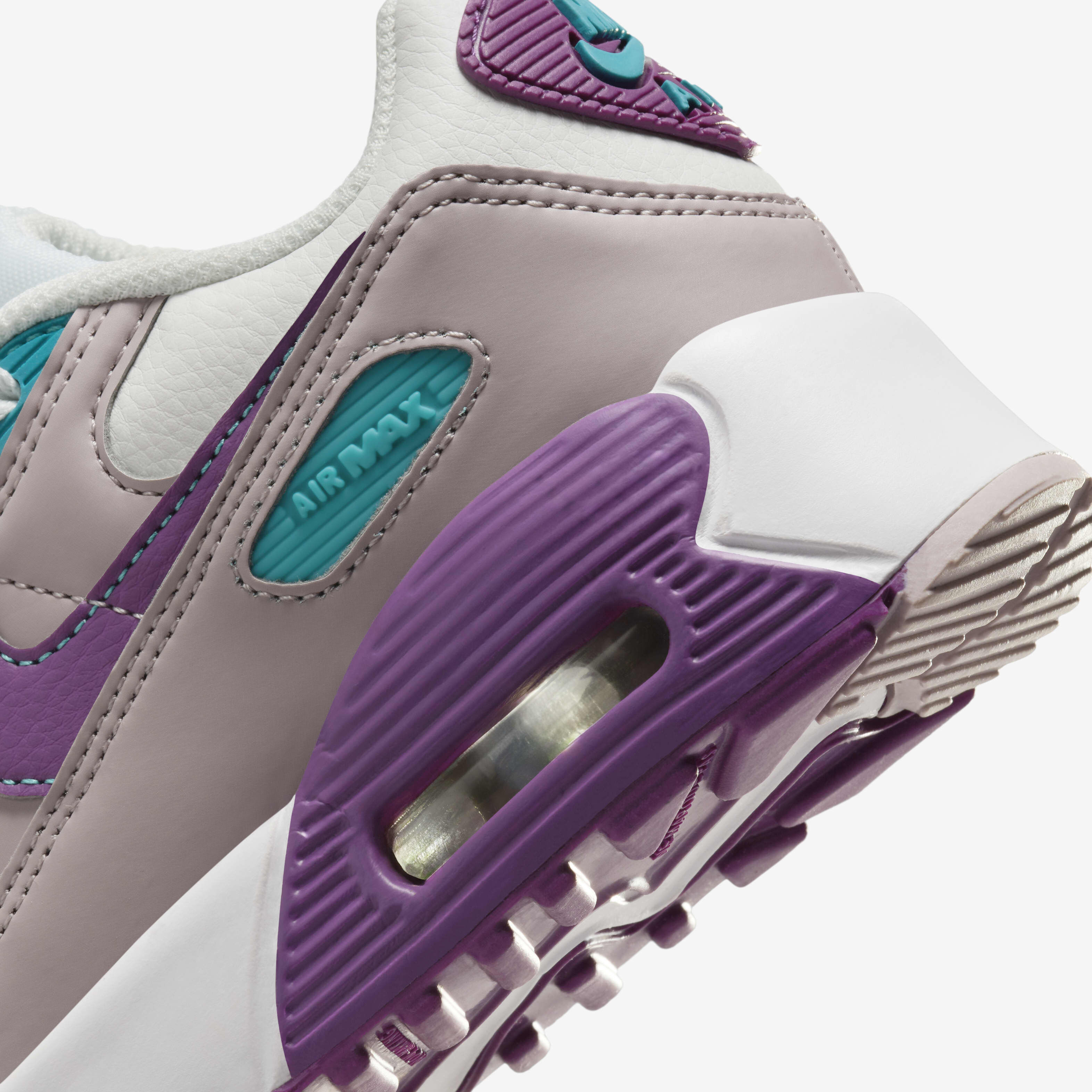 Nike air max 9 purple and teal top