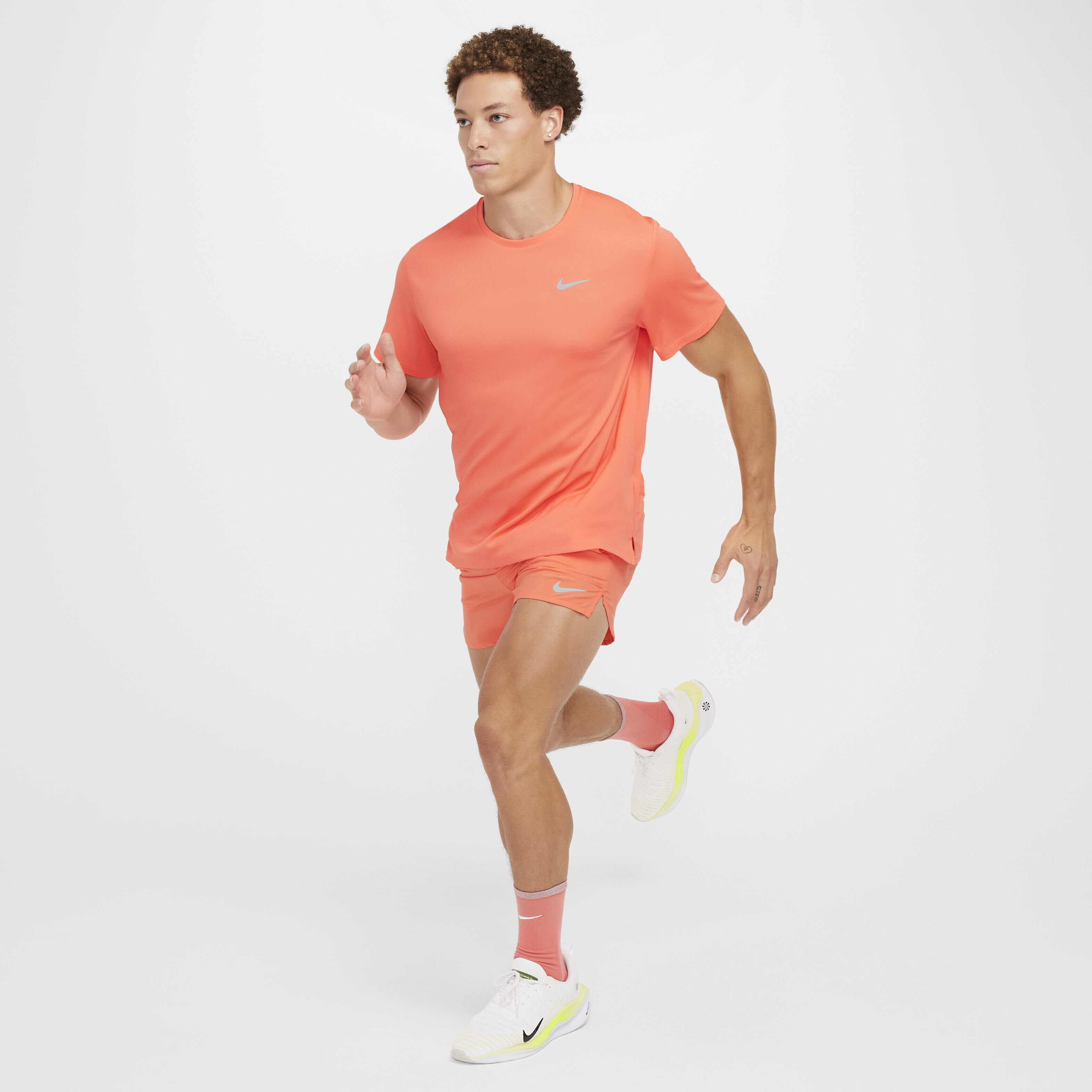 Buy Nike Miler Men's Dri-FIT UV Short-Sleeve Running Top