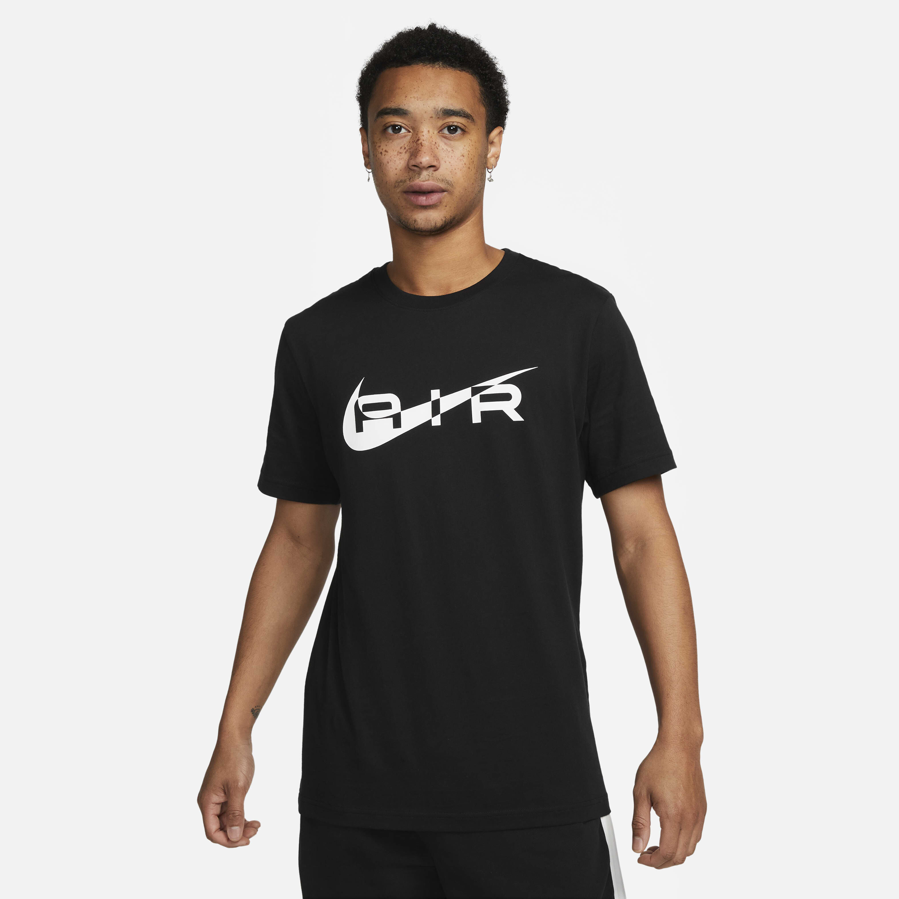Buy Nike Air Men's Graphic T-Shirt Black Nike Saudi Official