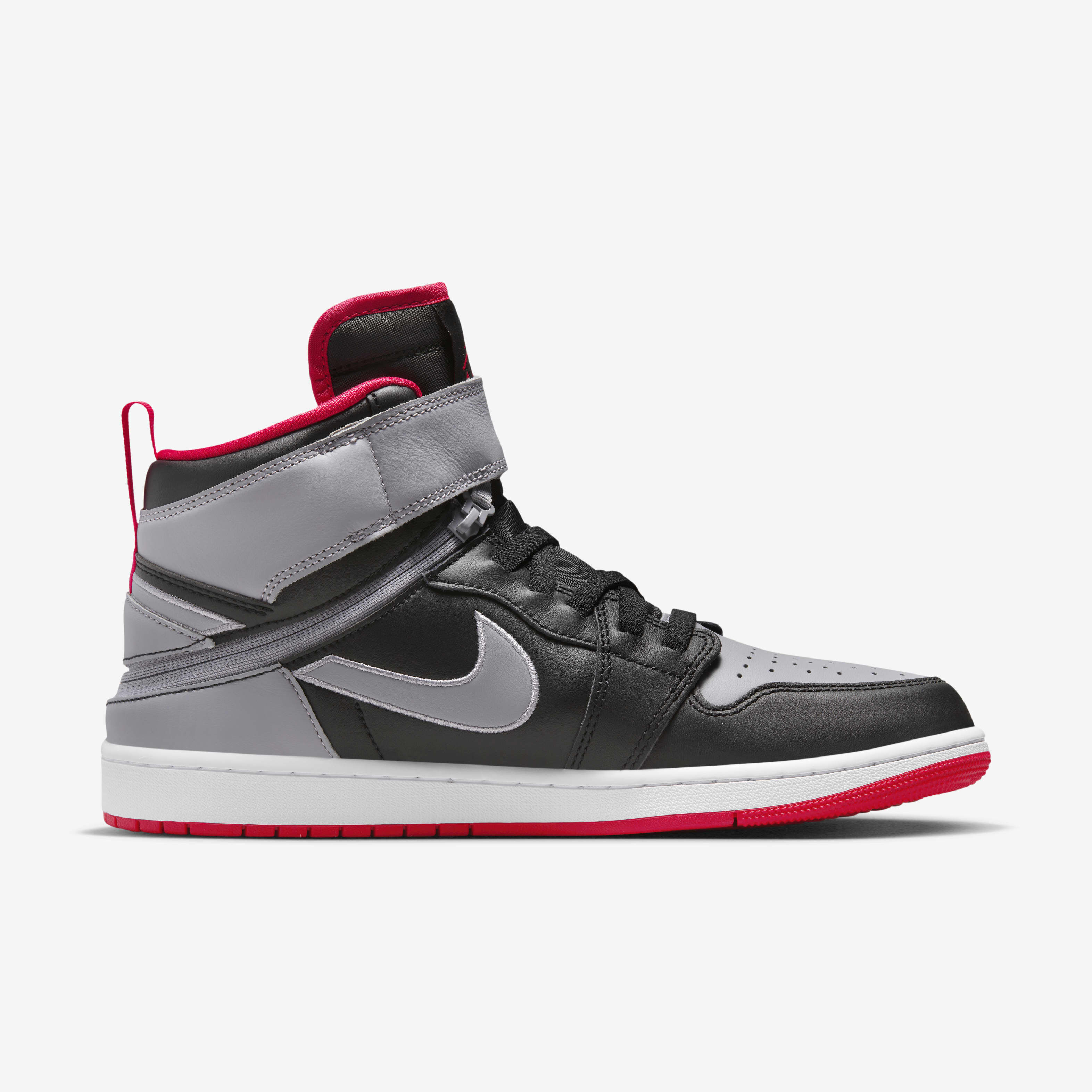 Buy Air Jordan 1 Hi FlyEase Men's Shoes - Black/Cement Grey