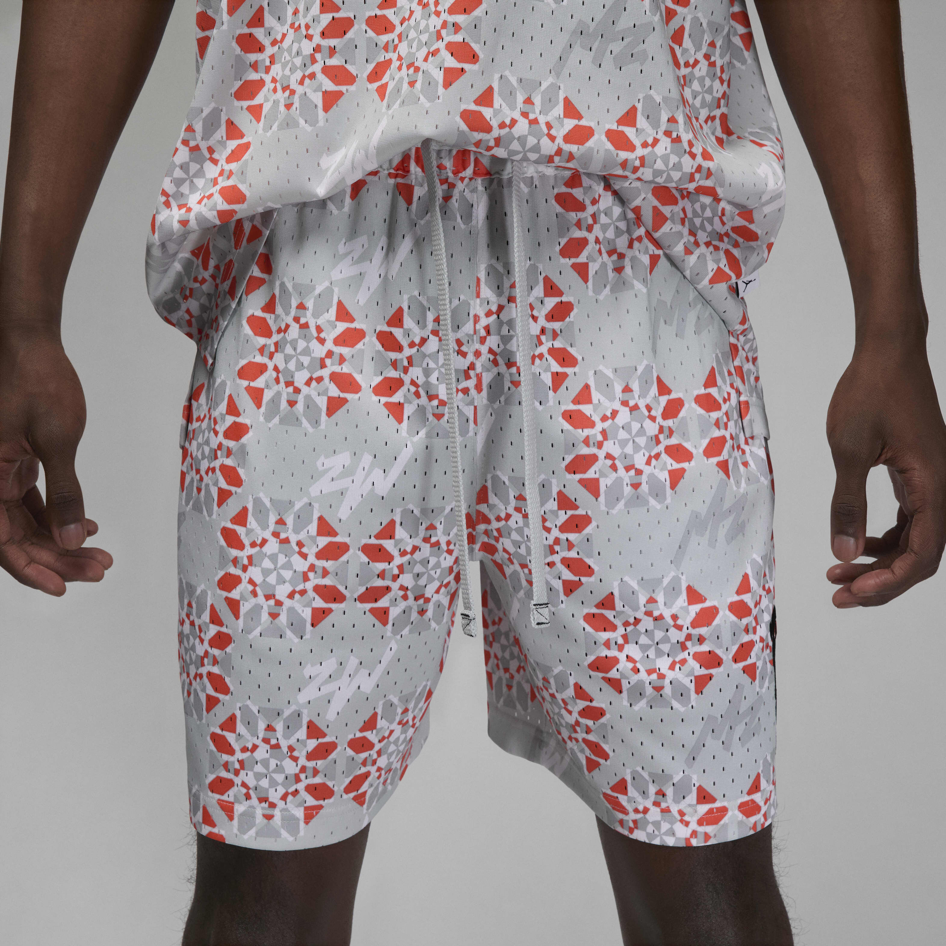 Buy Zion Men's Mesh Shorts - Photon Dust/Black | Nike Saudi