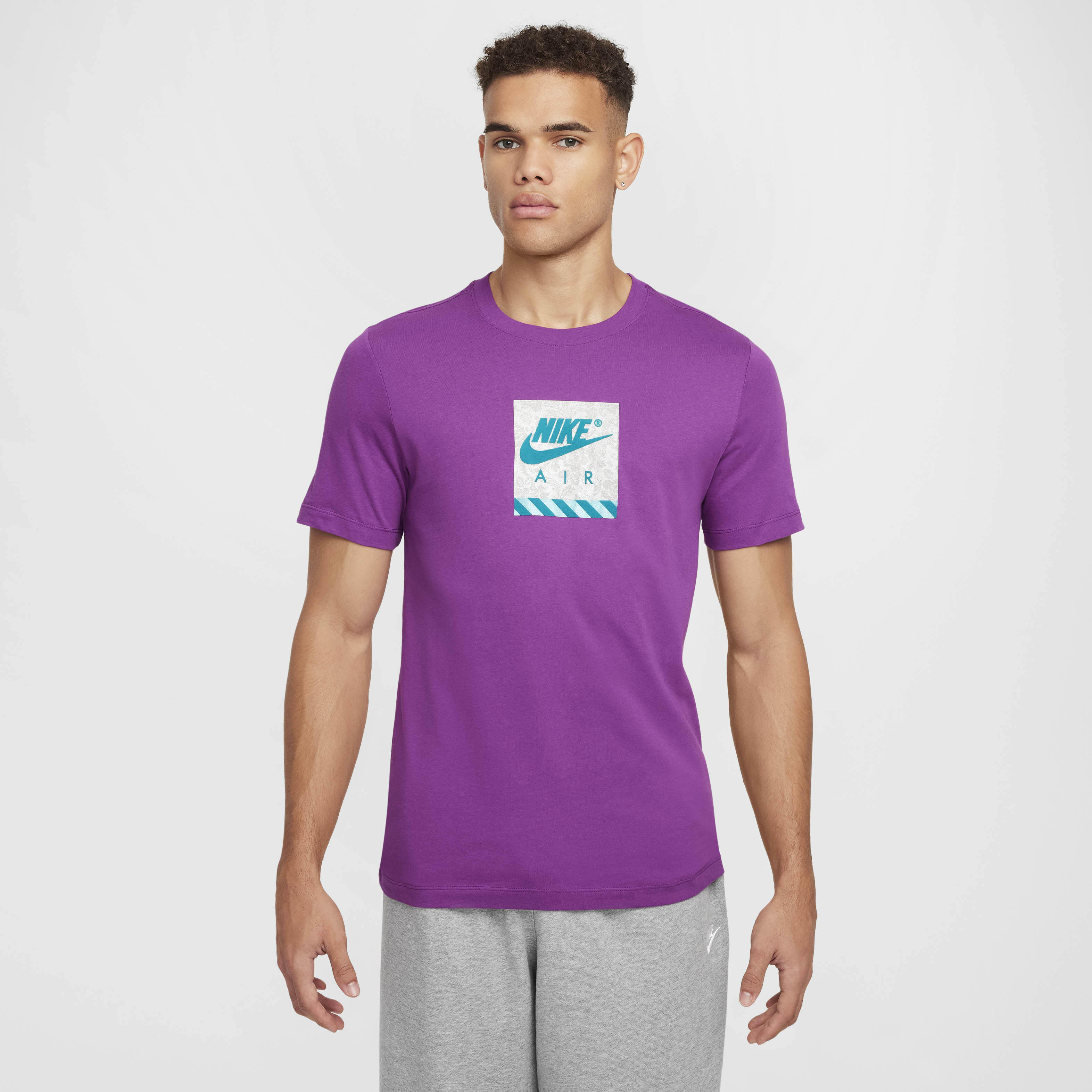 Nike air purple shirt cheap