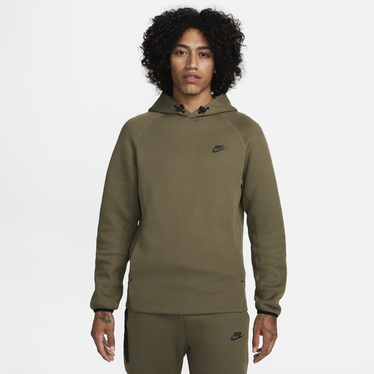 Nike sportswear tech top fleece men's pullover hoodie