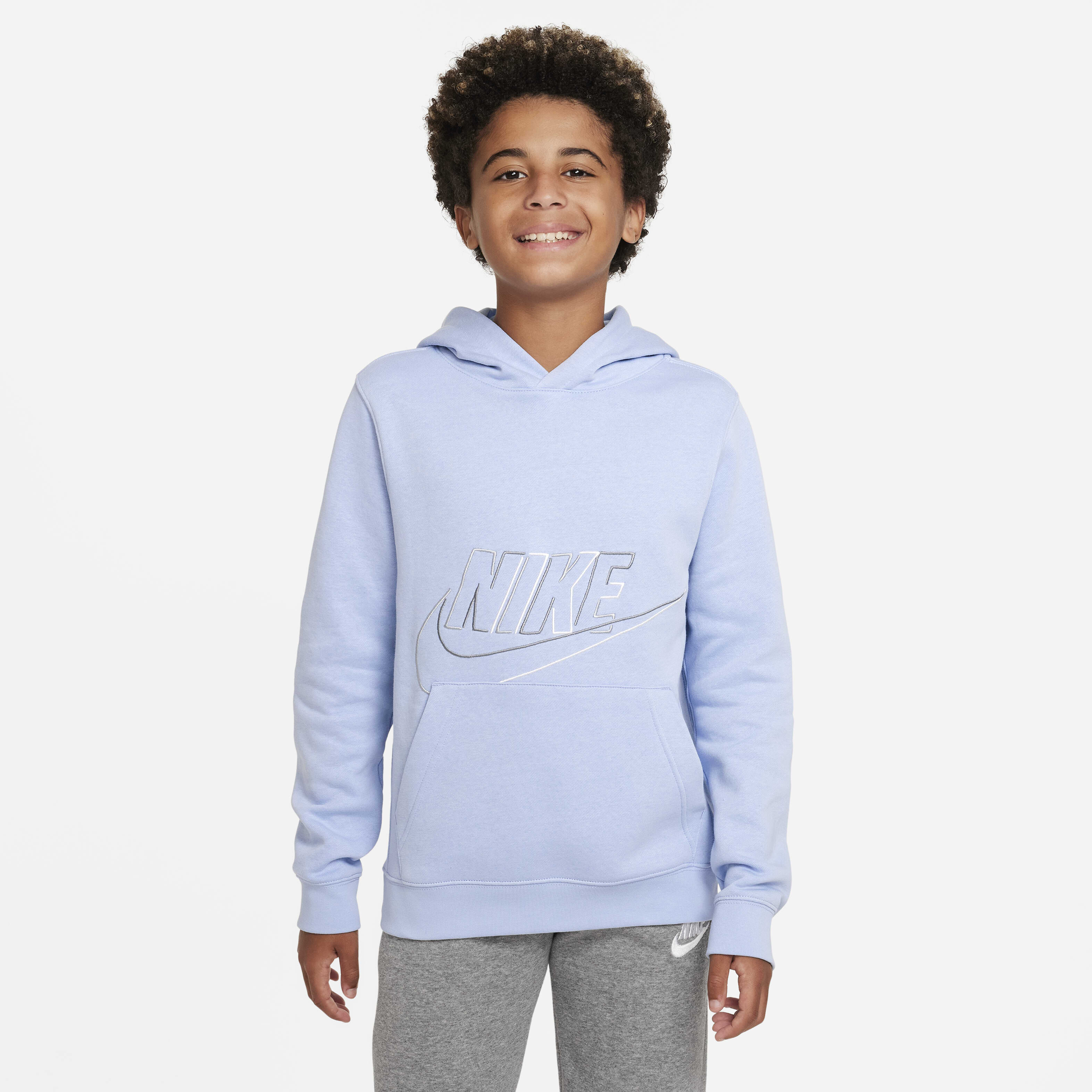 Nike boys pullover hoodie discount