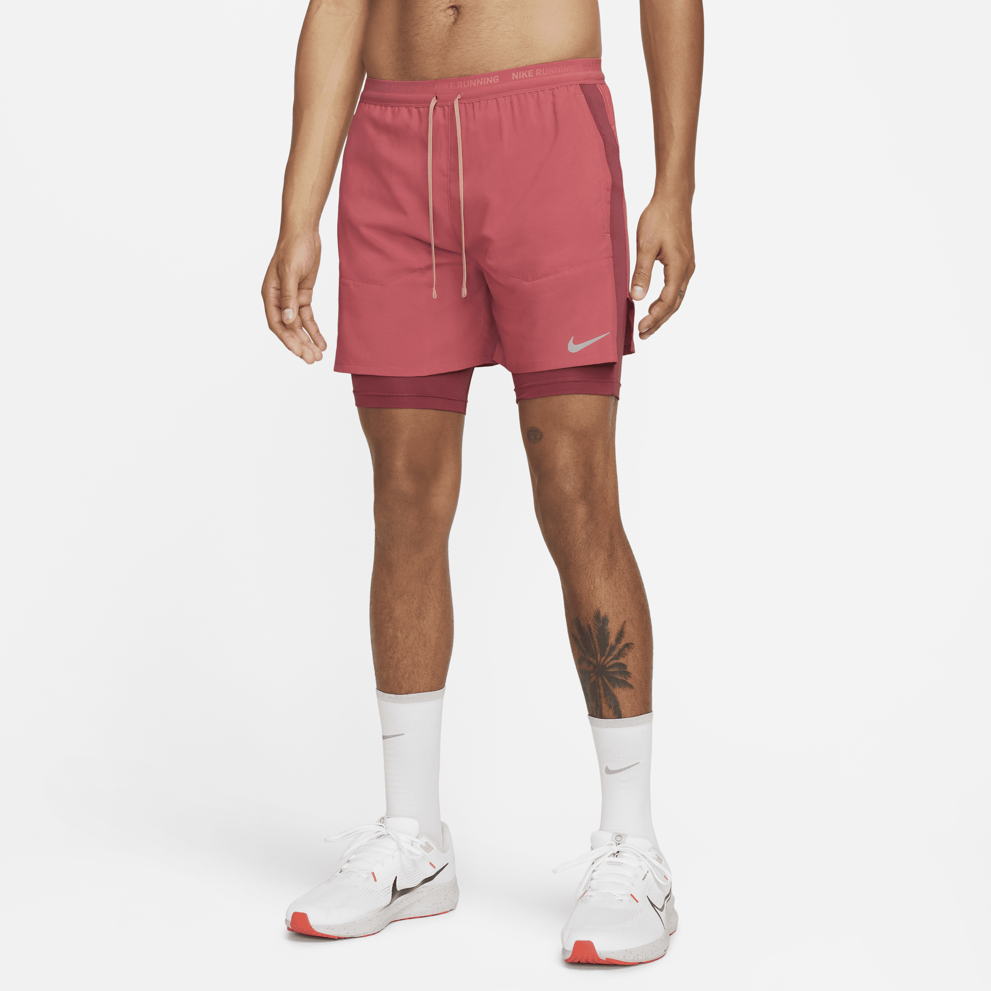 Pink men top nike shorts