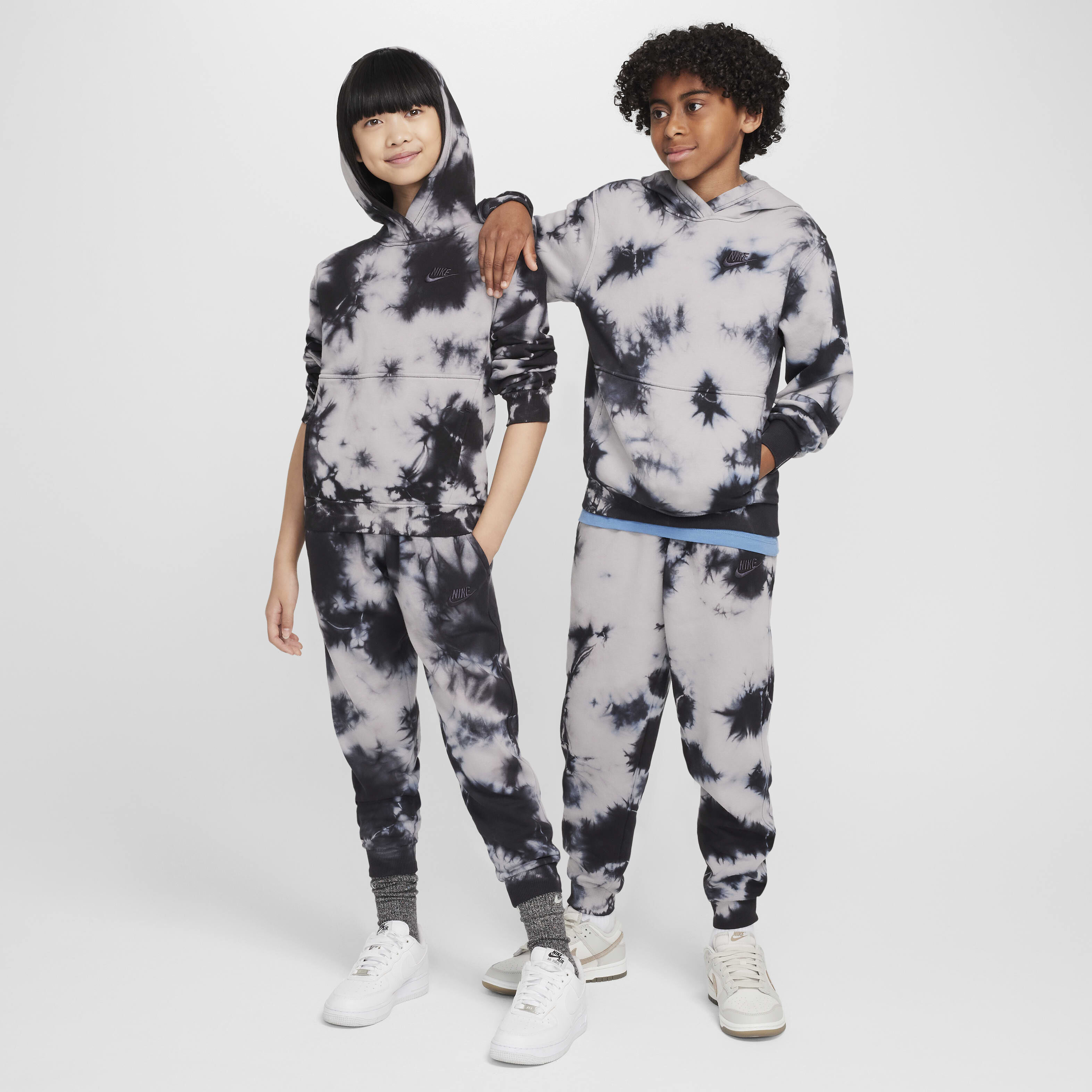 nike sportswear club fleece tie dye