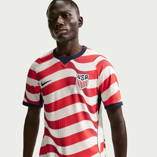 National Football Kits 2026-Nike, USMNT 2026 Match Home, Men's Nike Aero-FIT Football Authentic Jersey
