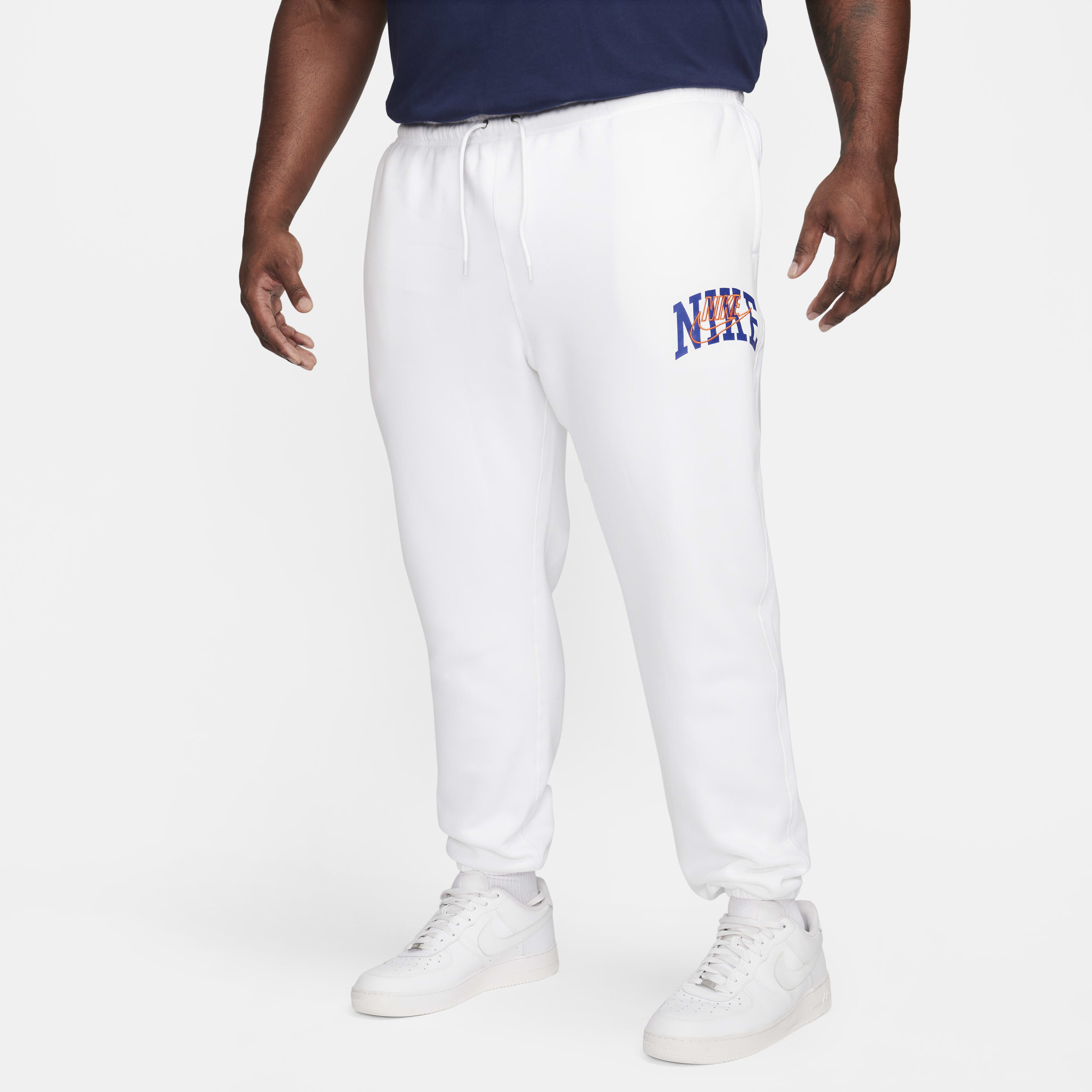 Buy Nike Club Fleece Men s Cuffed Trousers Nike Saudi Official
