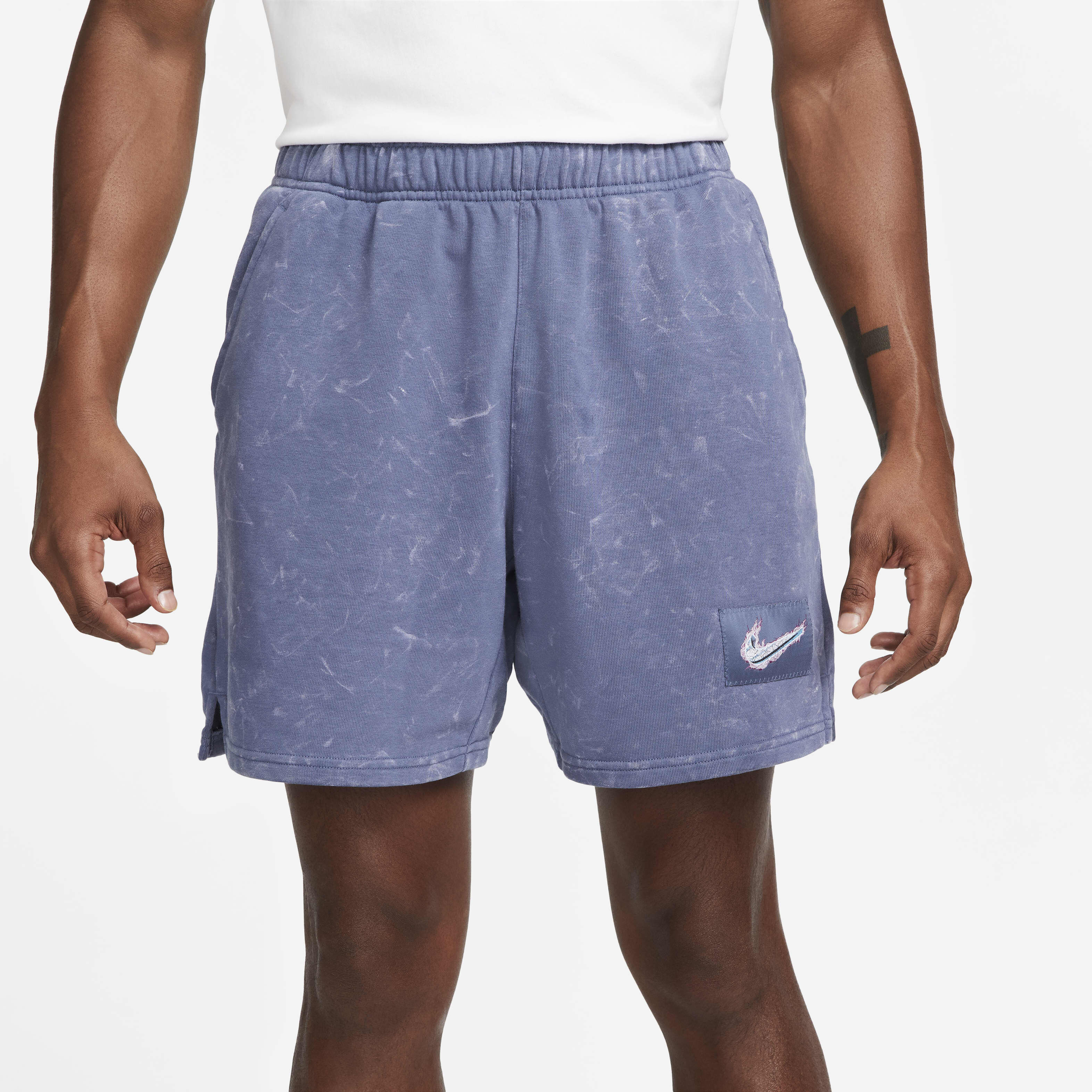 Buy Nike Dri FIT Men s Fleece Fitness Shorts Nike Saudi Official