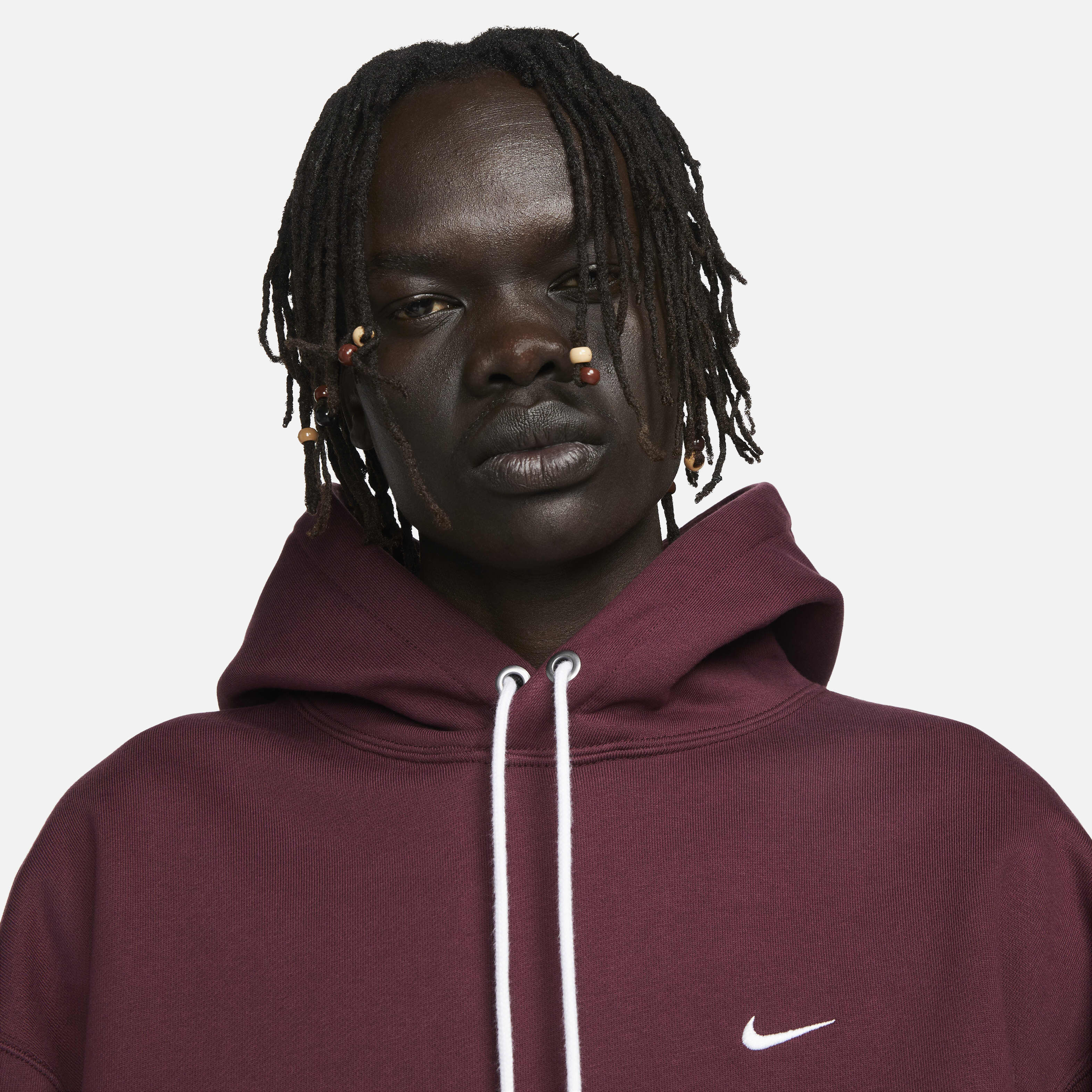 Maroon nike pullover clearance
