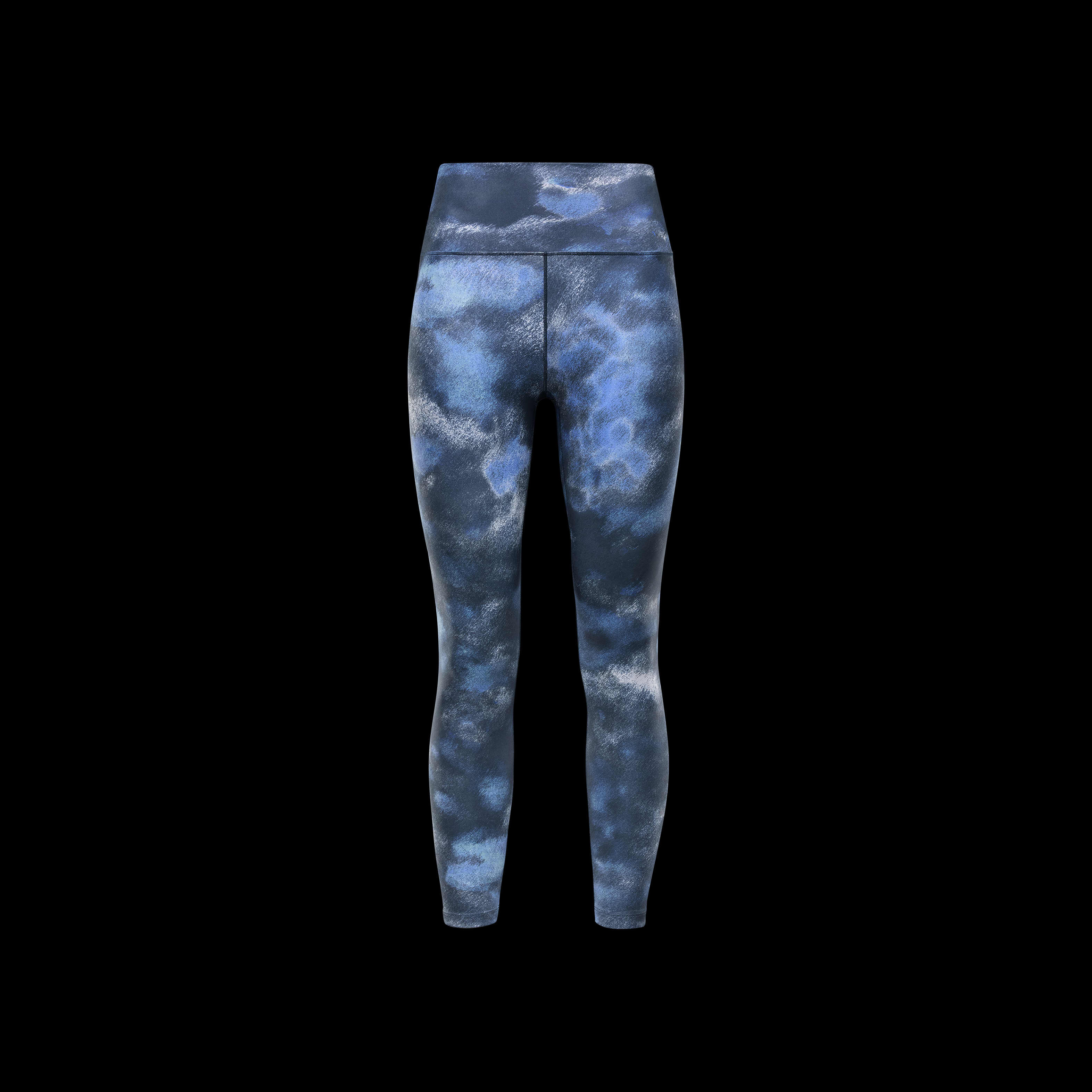 Buy Nike One Women's High-Waisted 7/8 Printed Leggings - Armoury Navy/Black  | Nike Saudi Official