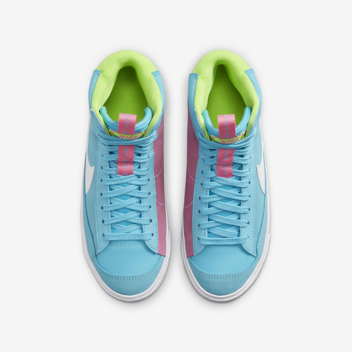 Buy Nike Blazer Mid '77 Dance Older Kids' Shoes Baltic Blue/Pink