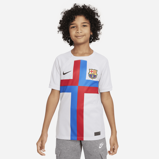 Shop F.C. Barcelona 2022 23 Stadium Third Older Kids Nike Dri FIT