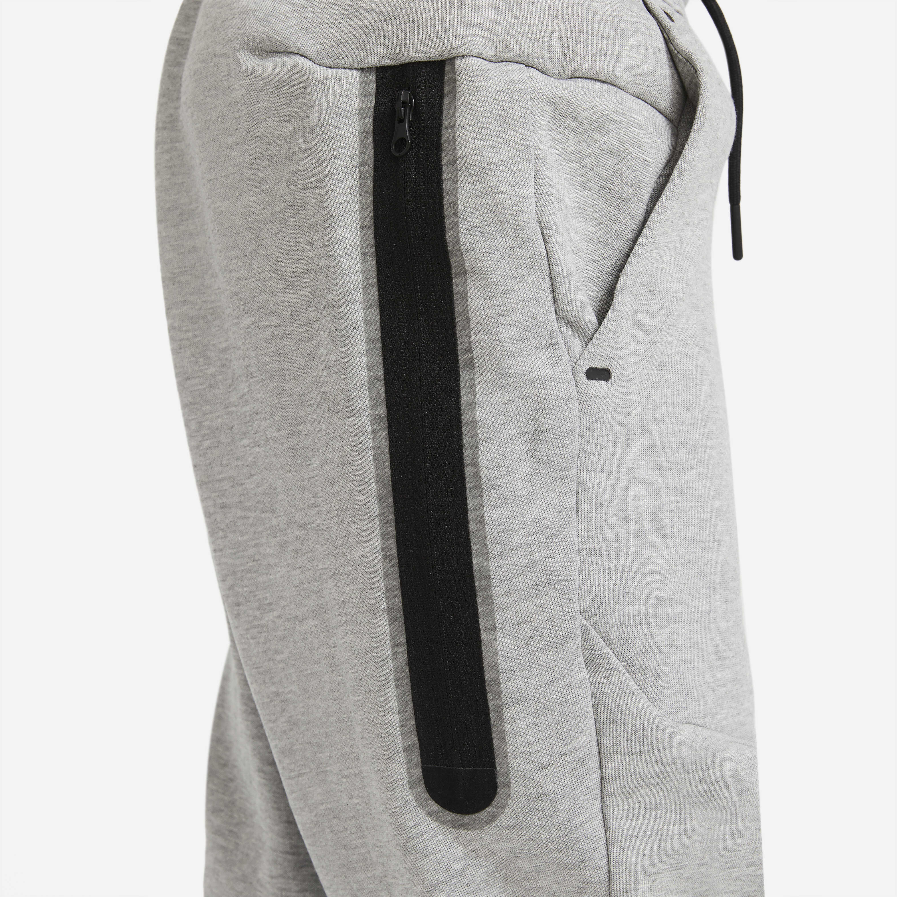 Buy Nike Sportswear Tech Fleece Older Kids Boys Trousers Dark Grey Heather Black Nike Saudi Official