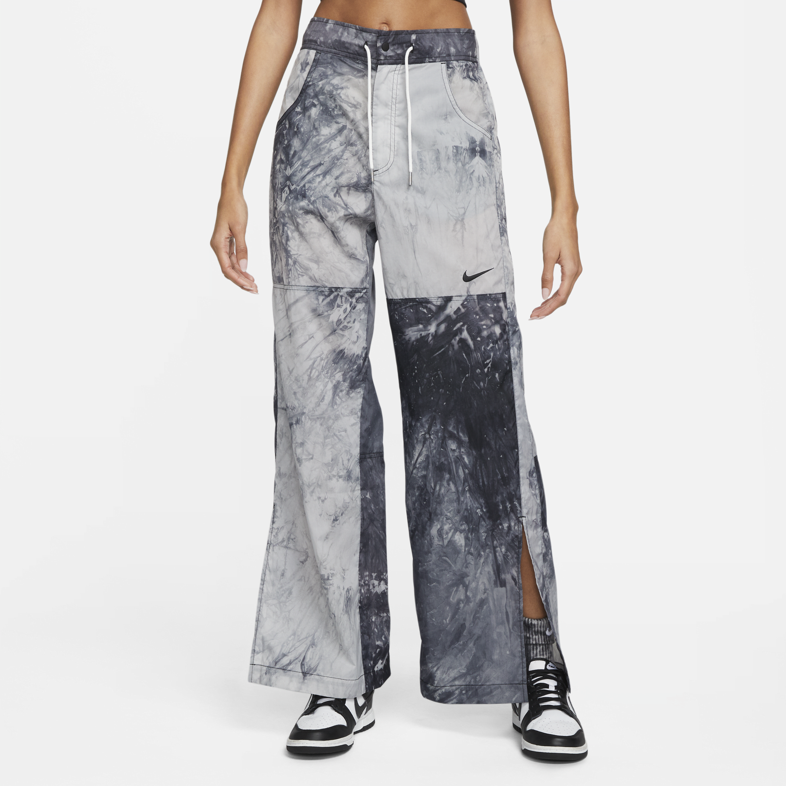 Shop Sportswear Women s Woven Wave Dye Trousers Nike KSA