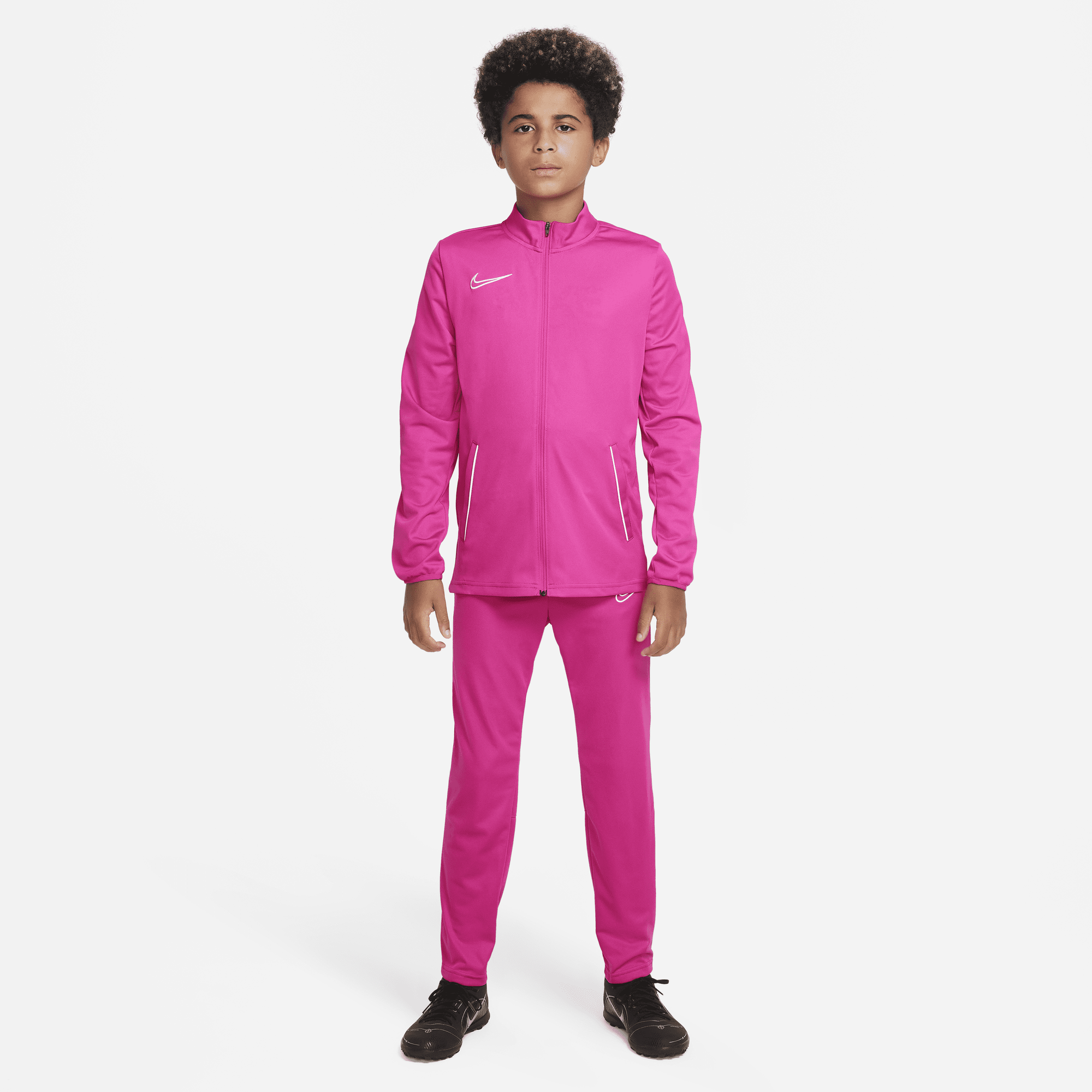 Shop Dri FIT Academy Older Kids Knit Football Tracksuit Nike KSA