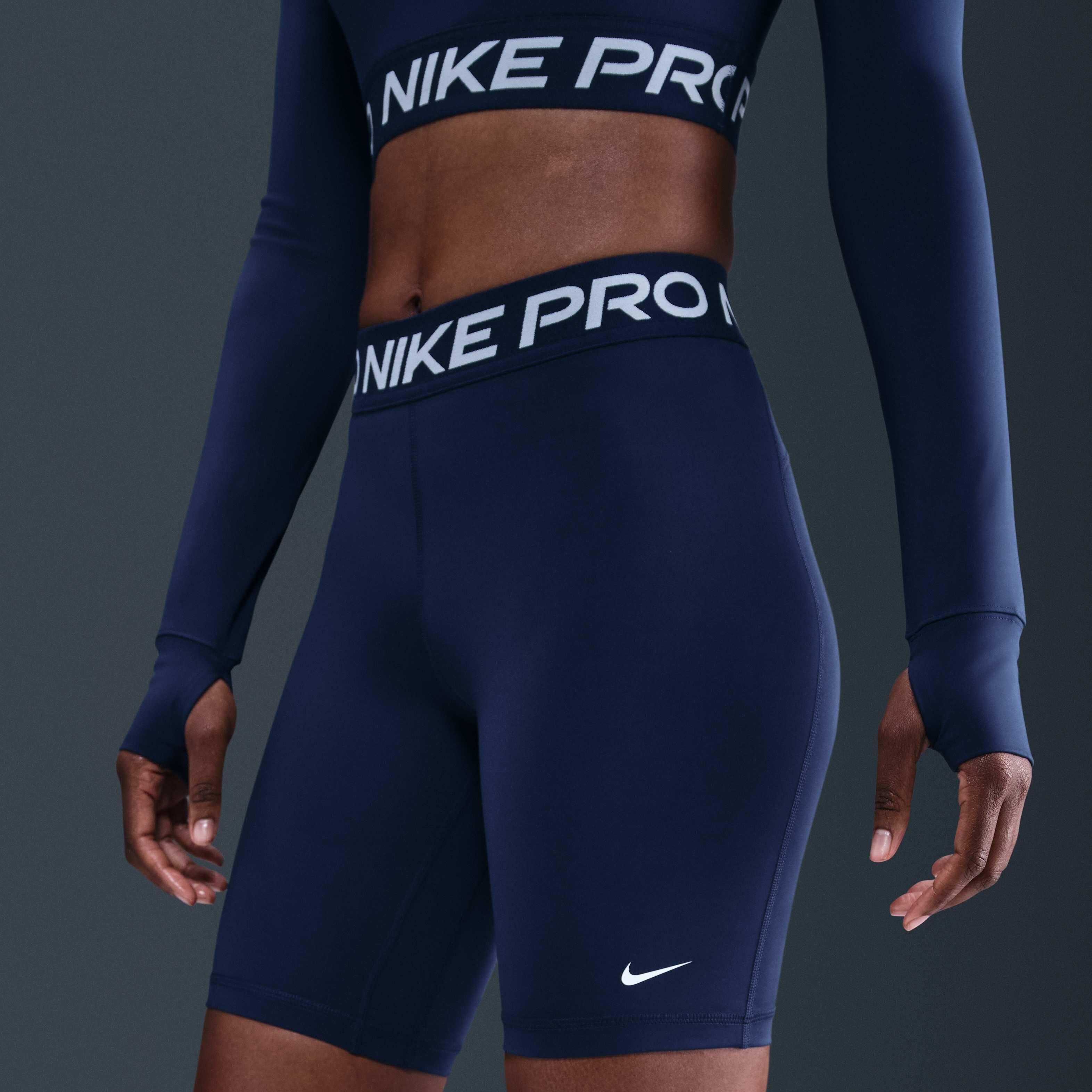 Buy Nike Pro 365 Women's 20cm (approx.) Shorts - Midnight Navy