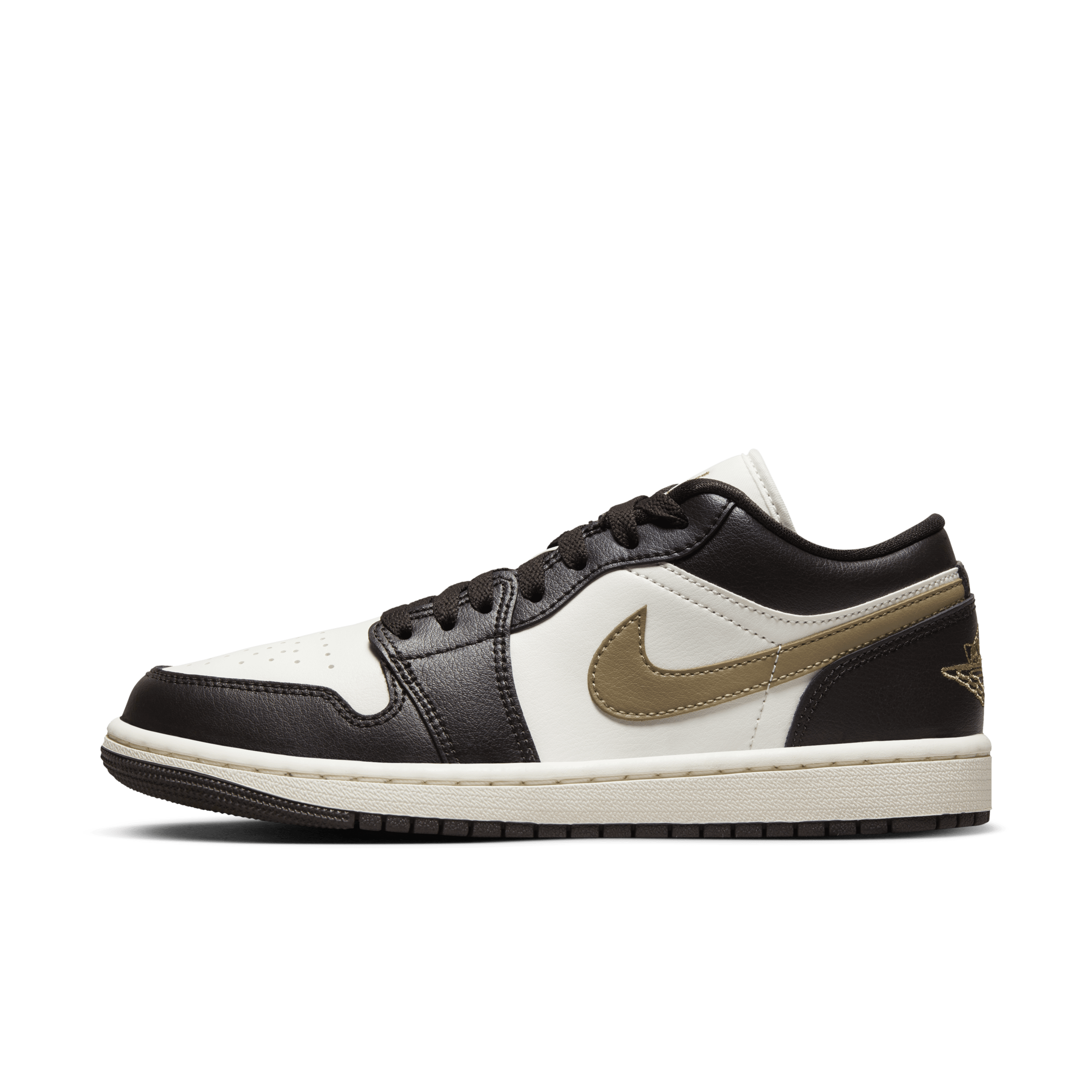Air jordan 1 new arrivals low black and gold