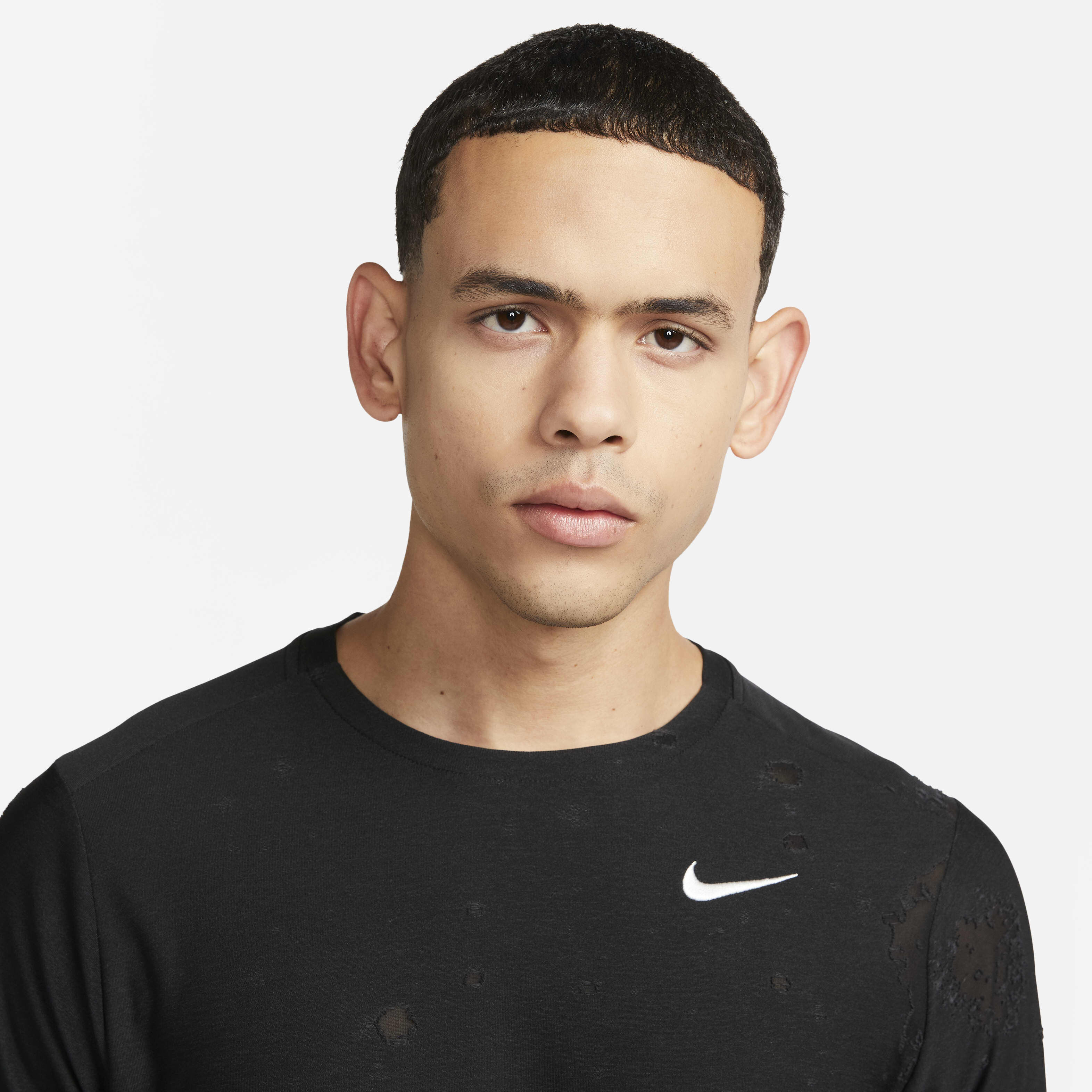 Buy Nike Dri-FIT Men's Long-sleeve All-over Print Fitness