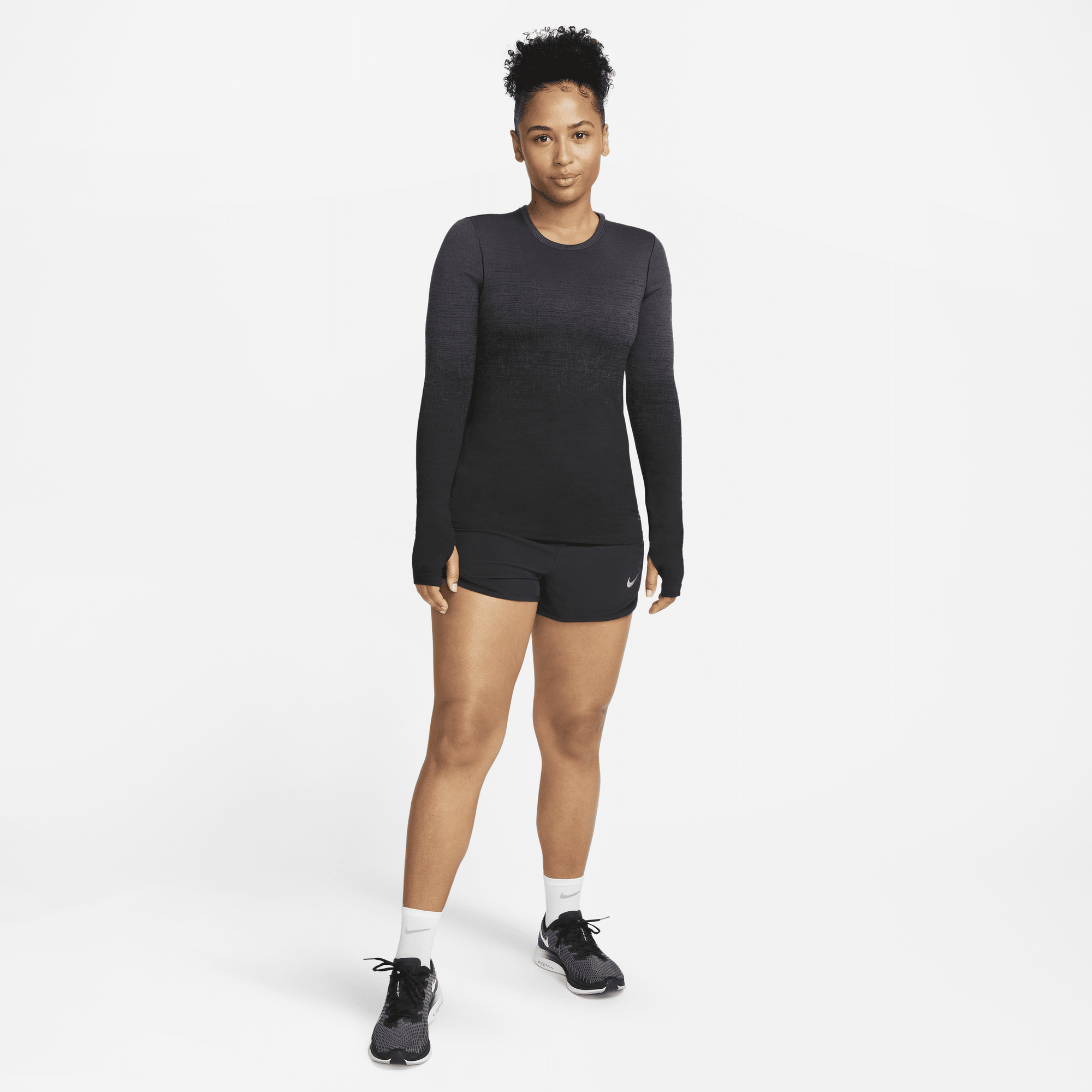 Nike women's infinity deals long sleeve running top