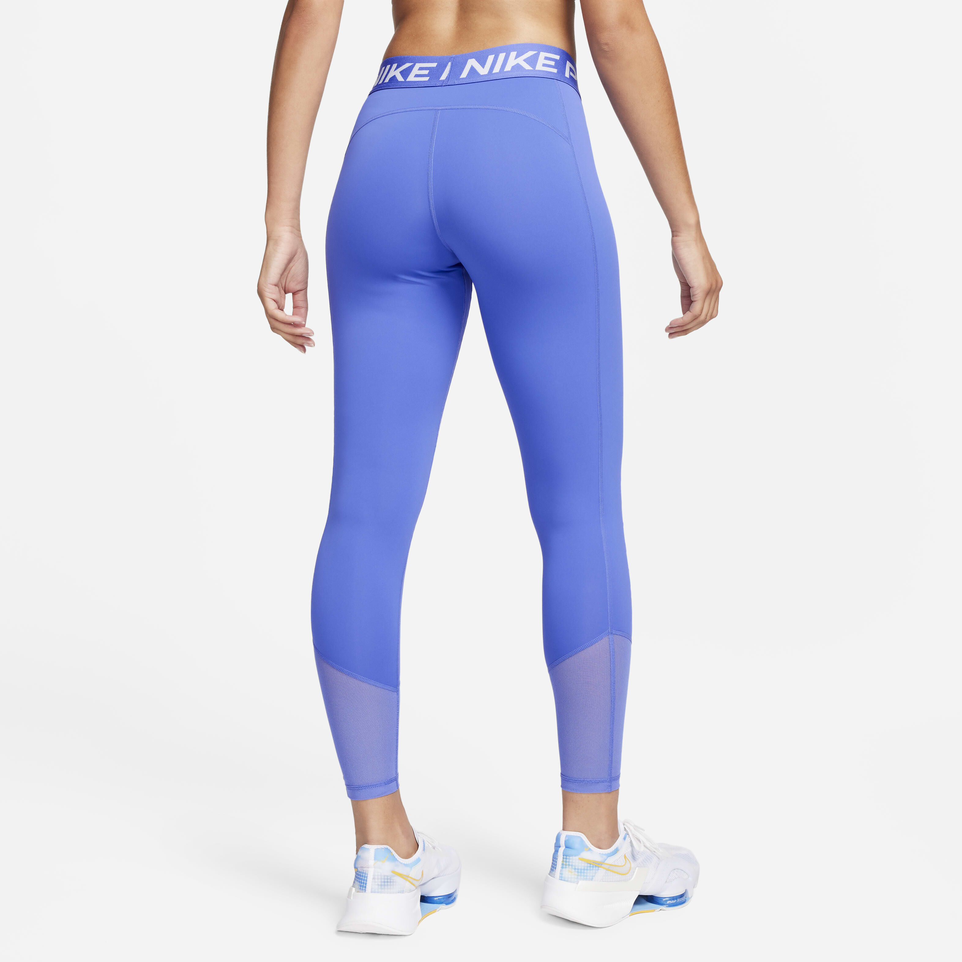Buy Nike Pro Women s Mid Rise Full Length Leggings Nike Saudi Official