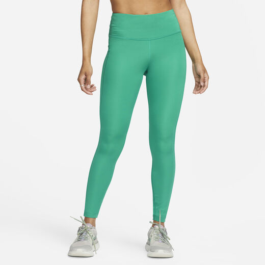 بناطيل ضيقة-نايكي, نايكي ايبك فاست, ليقنز الجري بخصر متوسط وجيوب للنساء