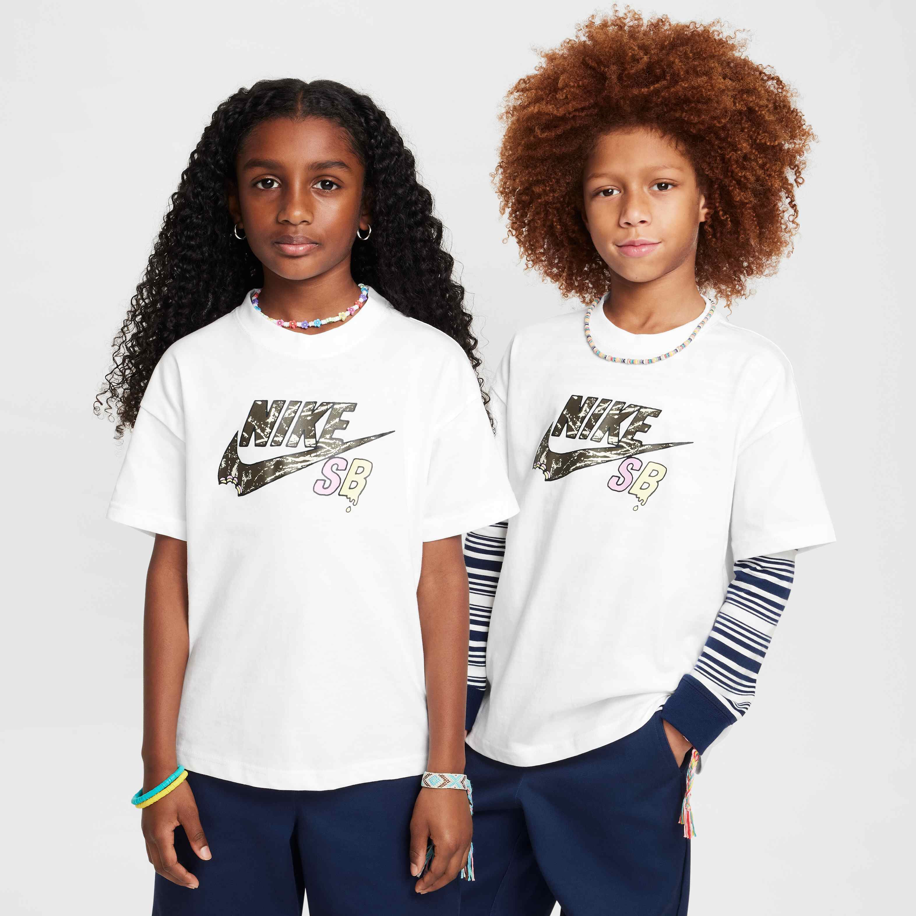Nike SB Boxy Logo Tee White - Orchard Skateshop
