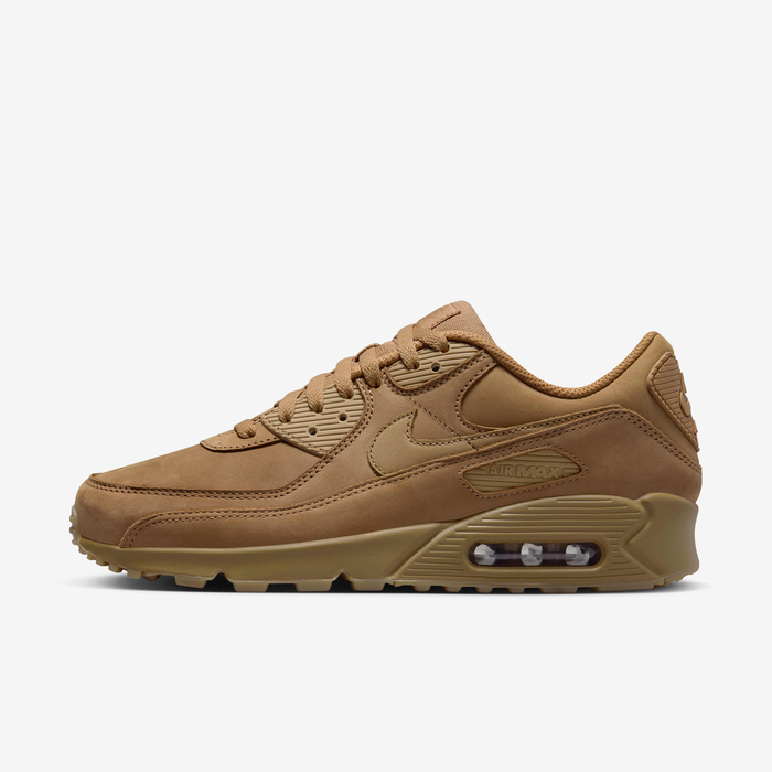 Buy Nike Air Max 90 Premium Men's Shoes Flax/Gum Light Brown
