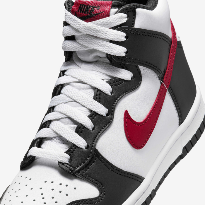 Buy Nike Dunk High Older Kids' Shoes White/Black/Gym Red Nike